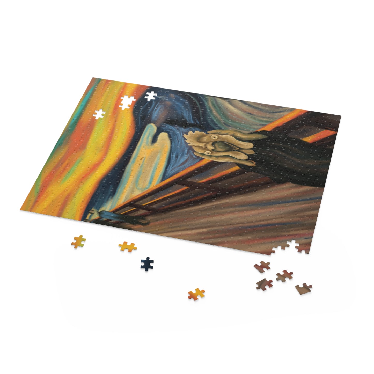 THE CLUCK BY MONUES Puzzle 500-Piece