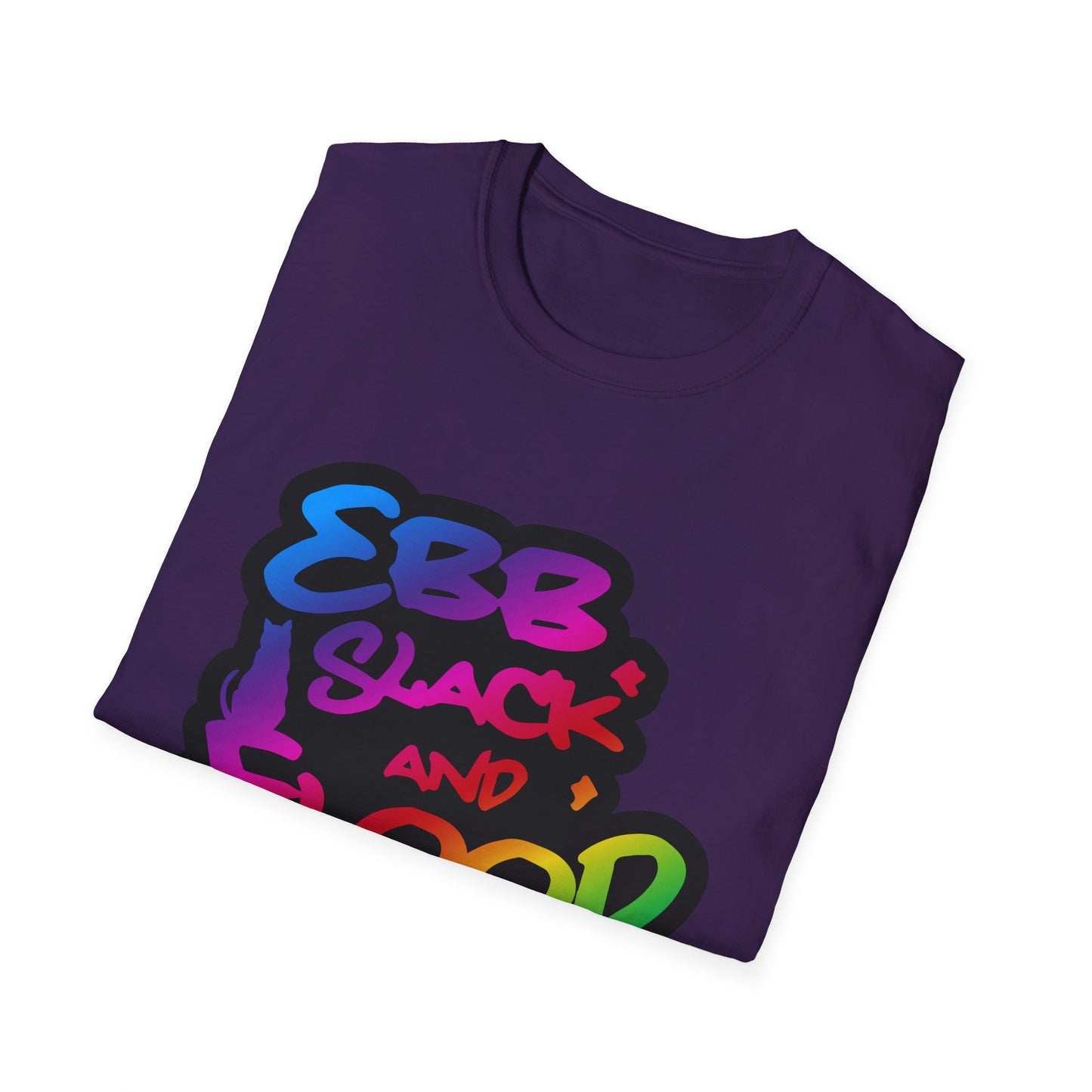 EBB SLACK FLOOD (color fade) Unisex Softstyle T-Shirt
