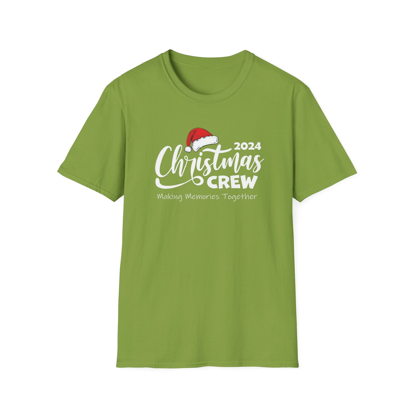 CHRISTMAS CREW 2024 Ornaments Unisex Softstyle T-Shirt