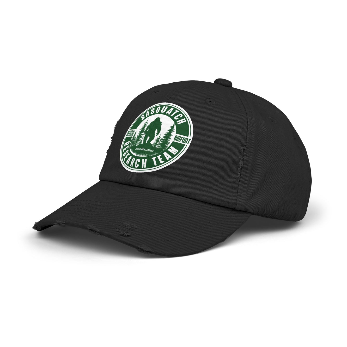 SASQUATCH - PNW Unisex Distressed Cap