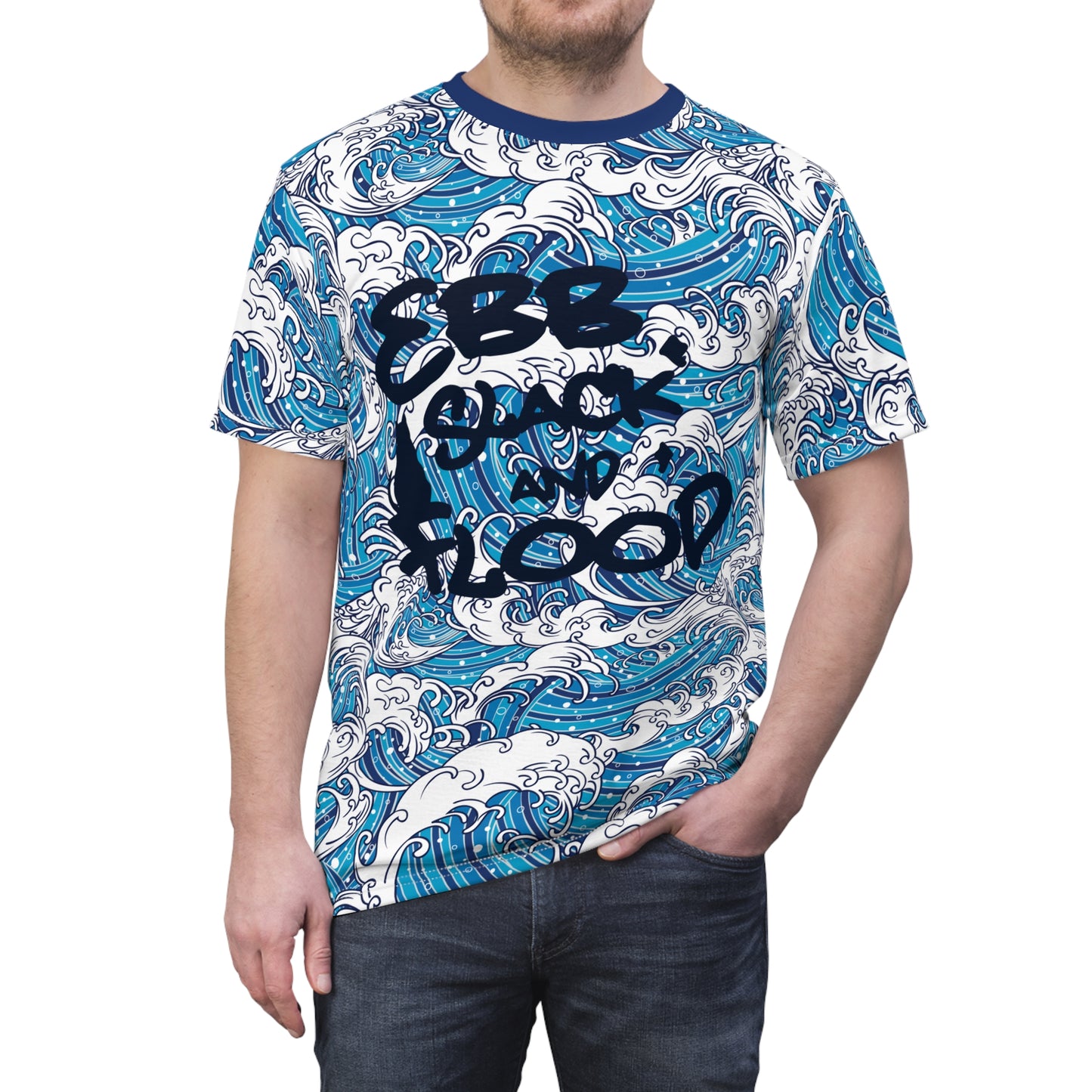 EBB SLACK FLOOD Waves Unisex Jersey