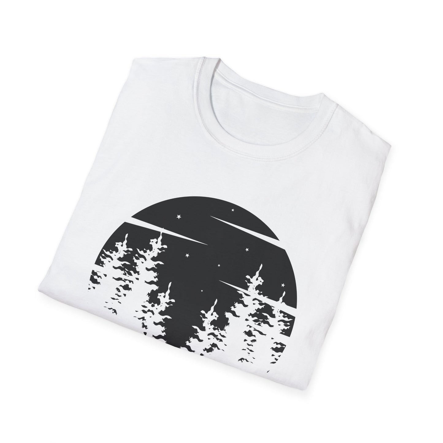 Whidbey Island Moonlight Unisex Softstyle T-Shirt