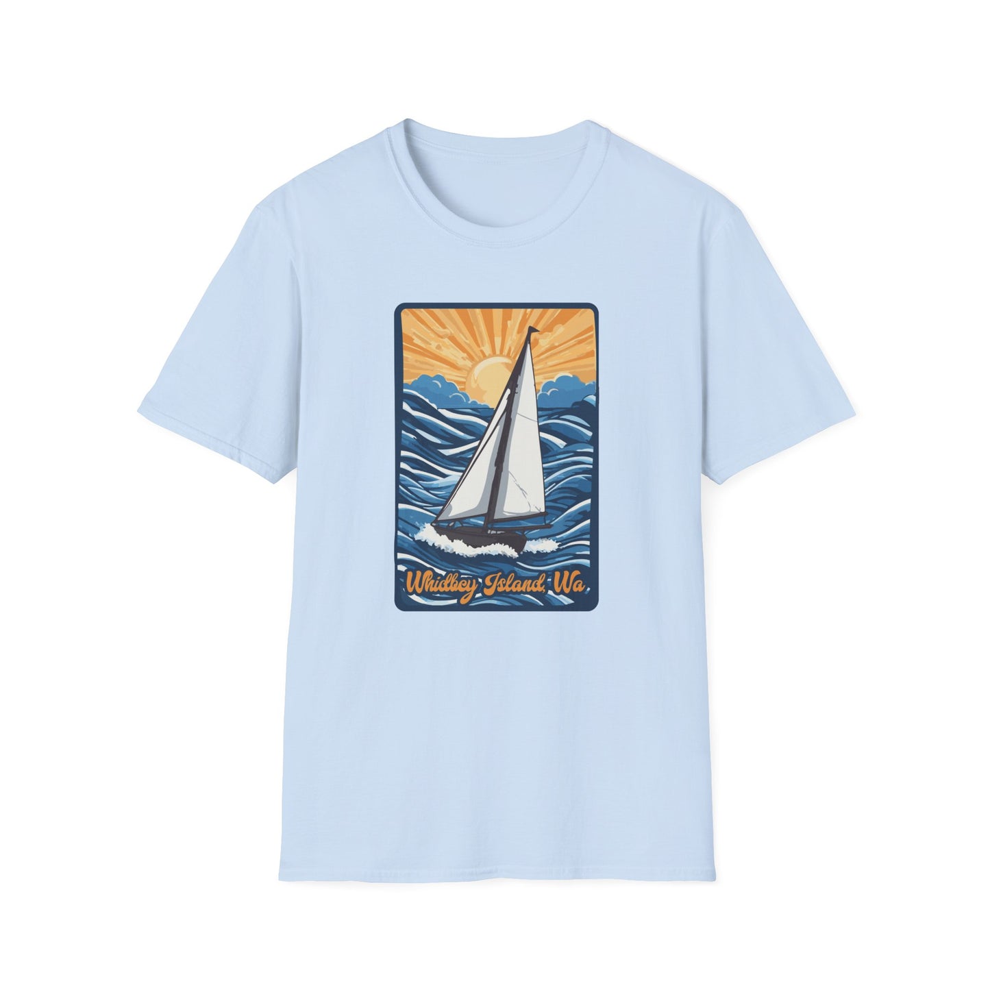 WHIDBEY ISLAND WA Unisex Softstyle T-Shirt