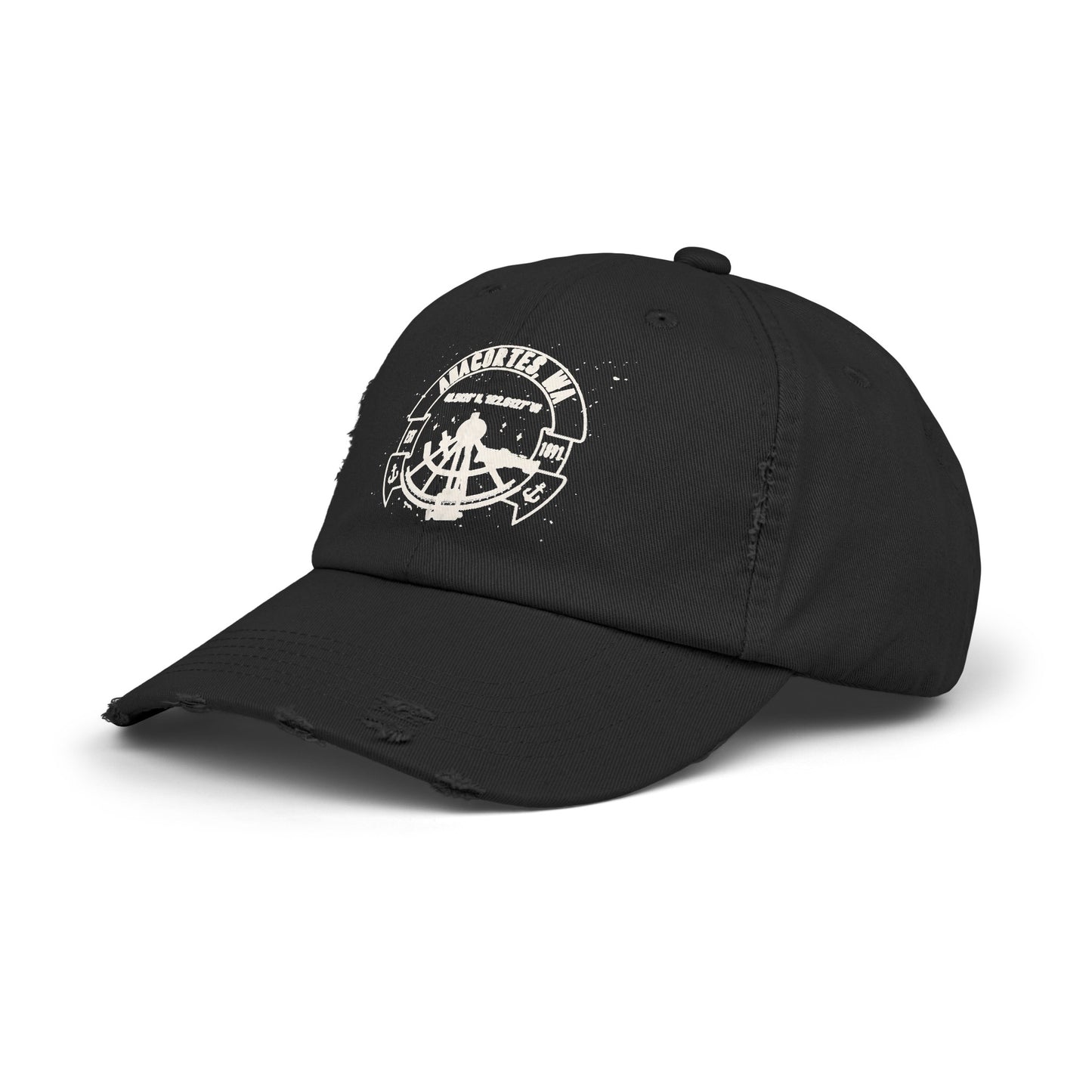 Anacortes Coordinates Unisex Distressed Cap