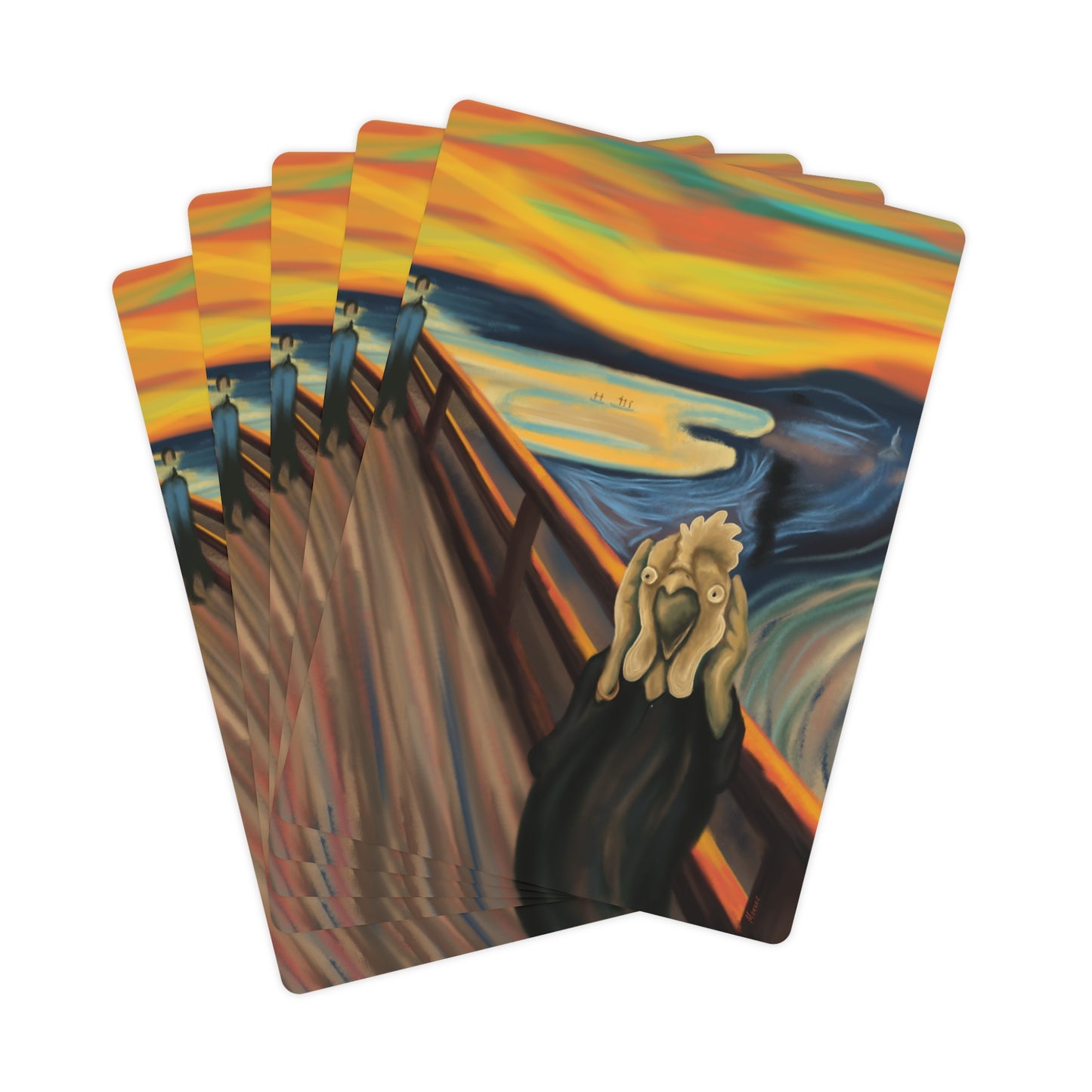 THE CLUCK BY MONUES Poker Cards