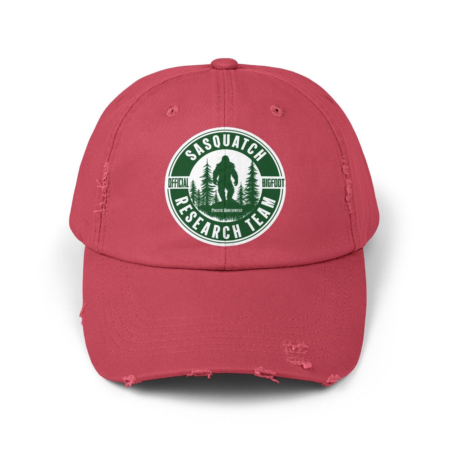 SASQUATCH - PNW Unisex Distressed Cap