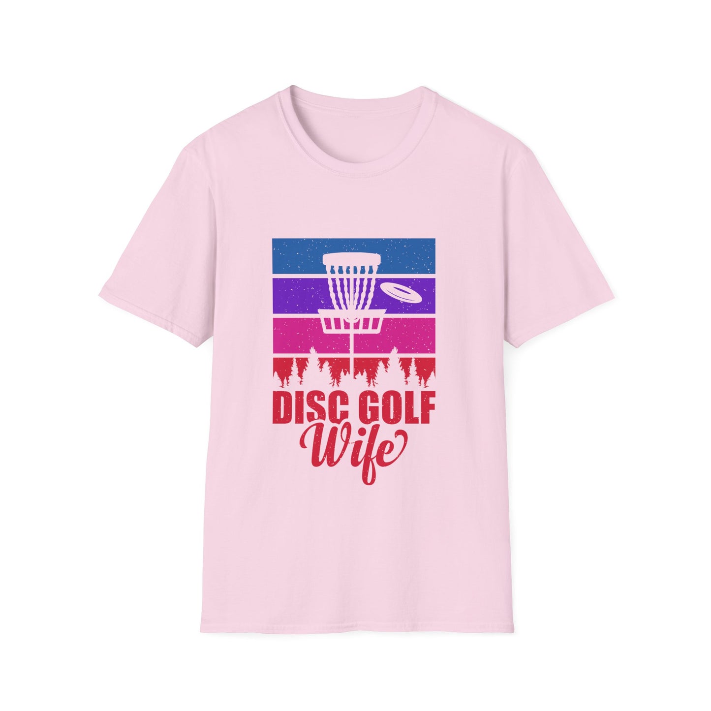 DISC GOLF WIFE Unisex Softstyle T-Shirt