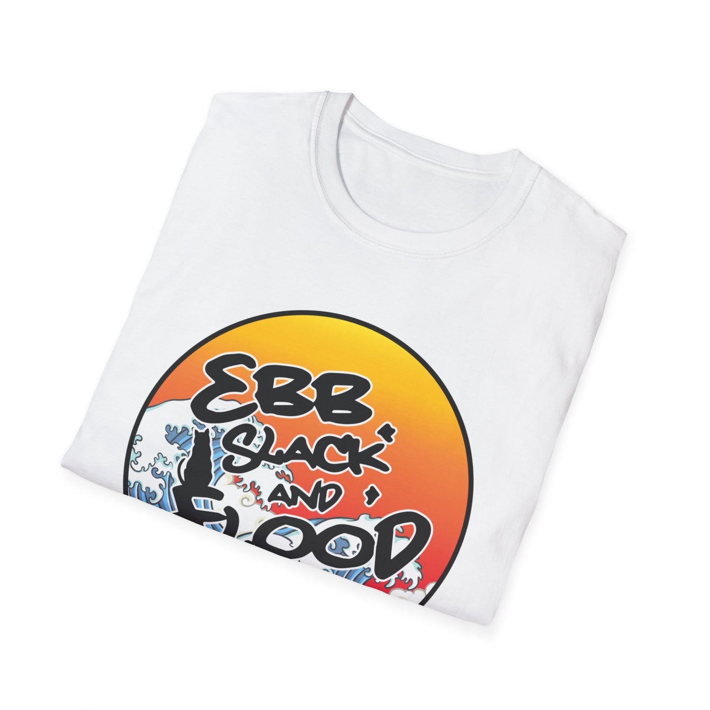 EBB SLACK FLOOD Wave Unisex Softstyle T-Shirt