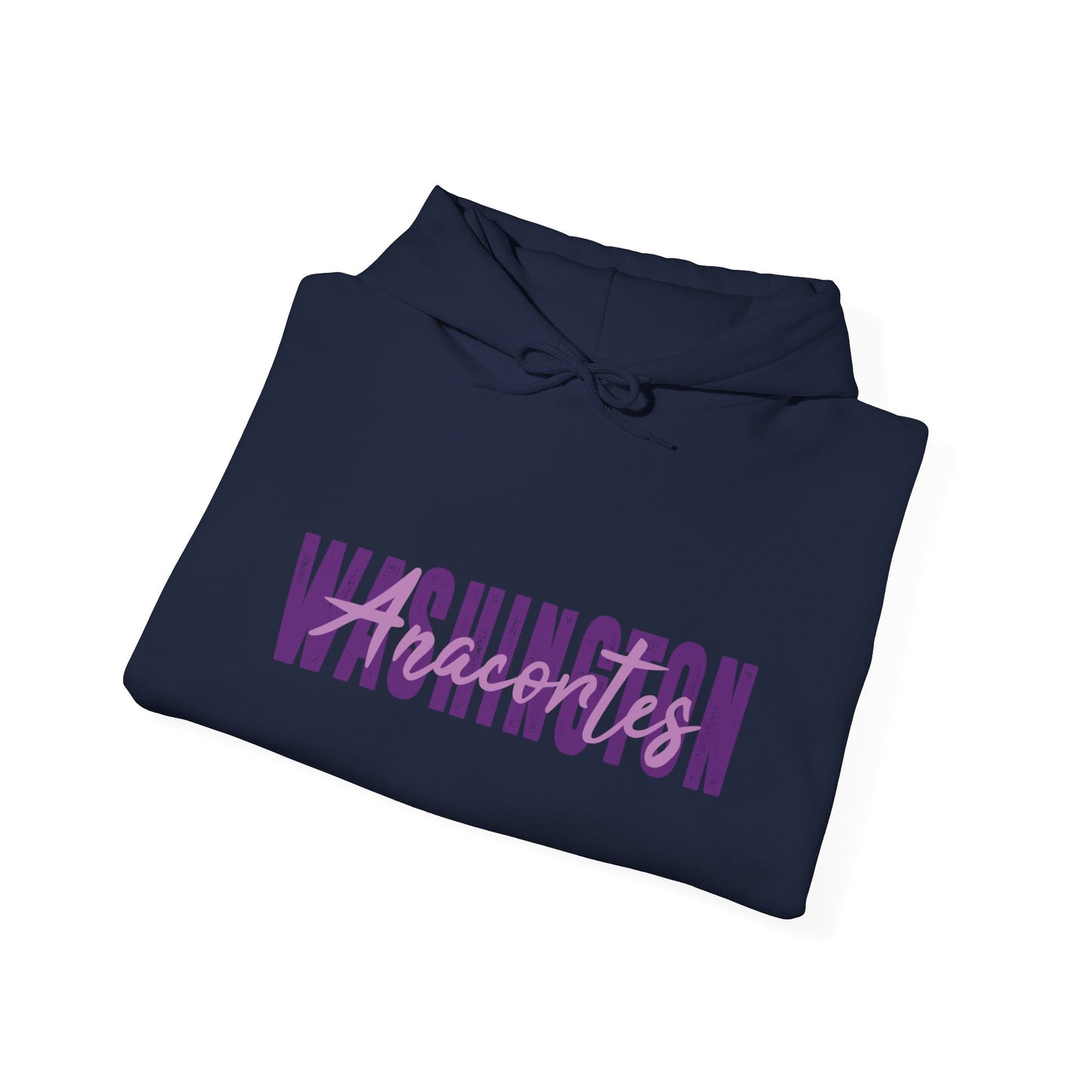 ANACORTES WASHINGTON TEXT Unisex Heavy Blend™ Hooded Sweatshirt