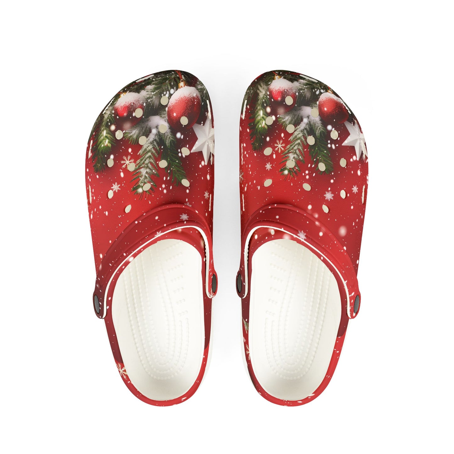 CHRISTMAS RED Rubber Shoes