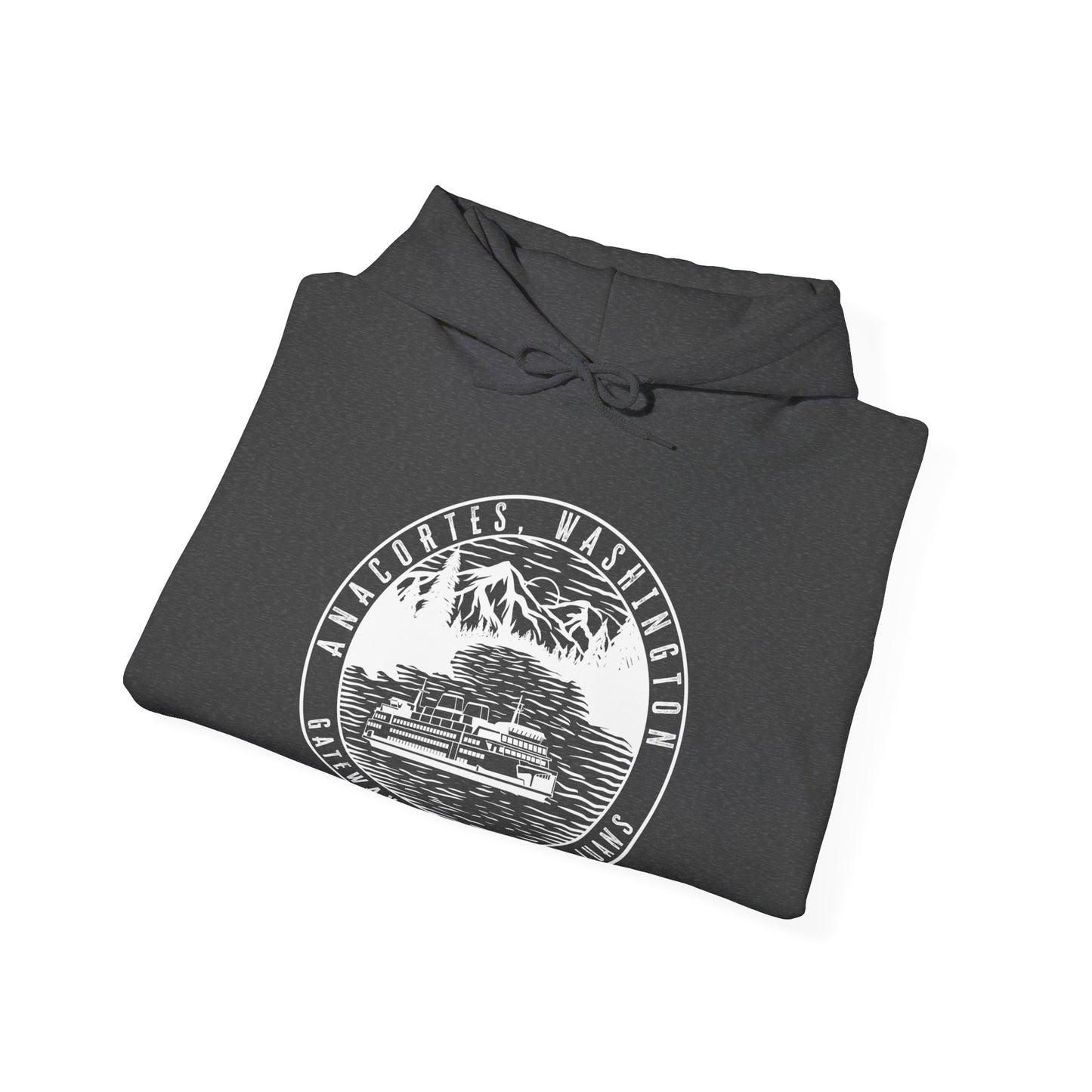 Anacortes Gateway Ferry Unisex Heavy Blend™ Hooded Sweatshirt