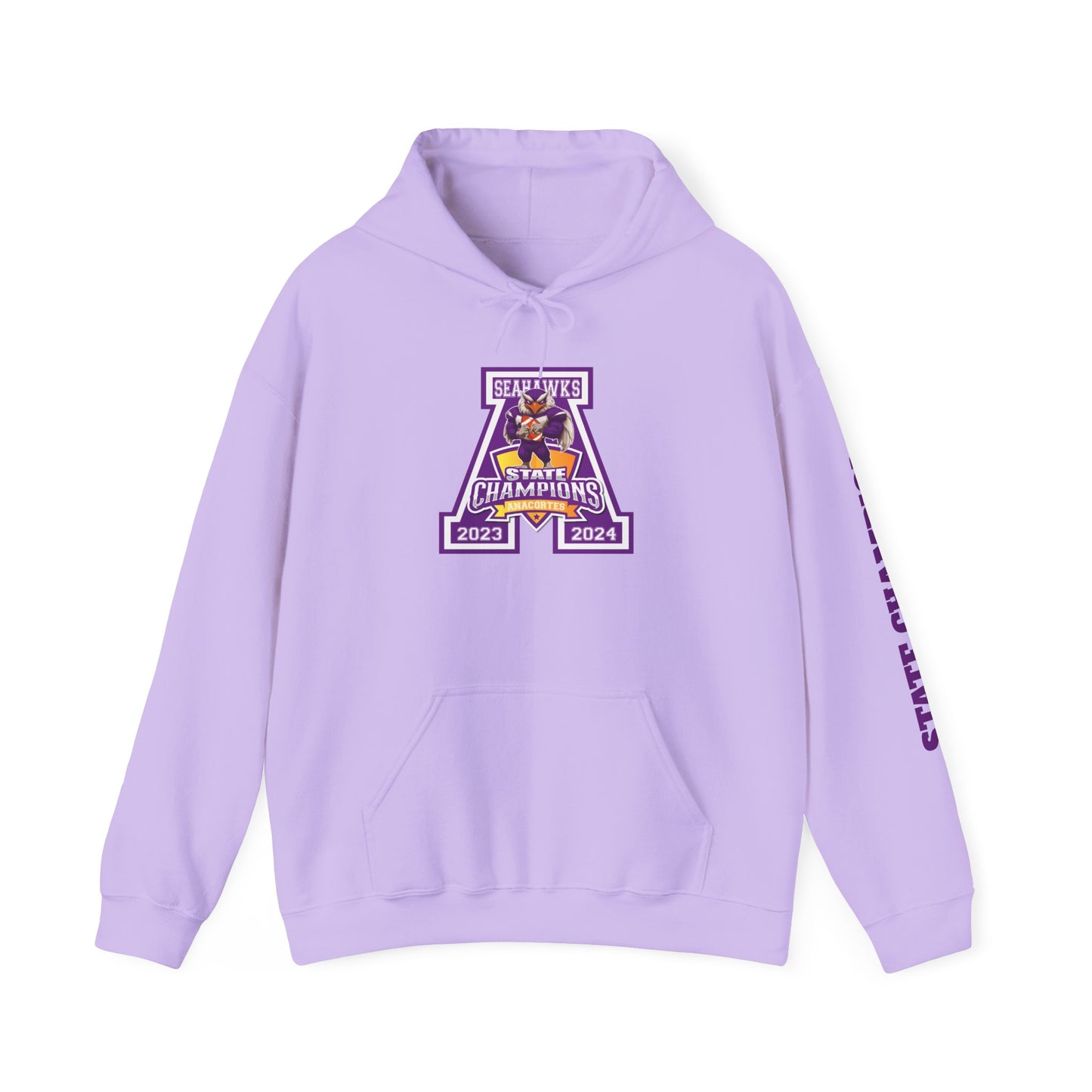 A ANACORTES SEAHAWKS STATE CHAMP Unisex Heavy Blend™ Hooded Sweatshirt