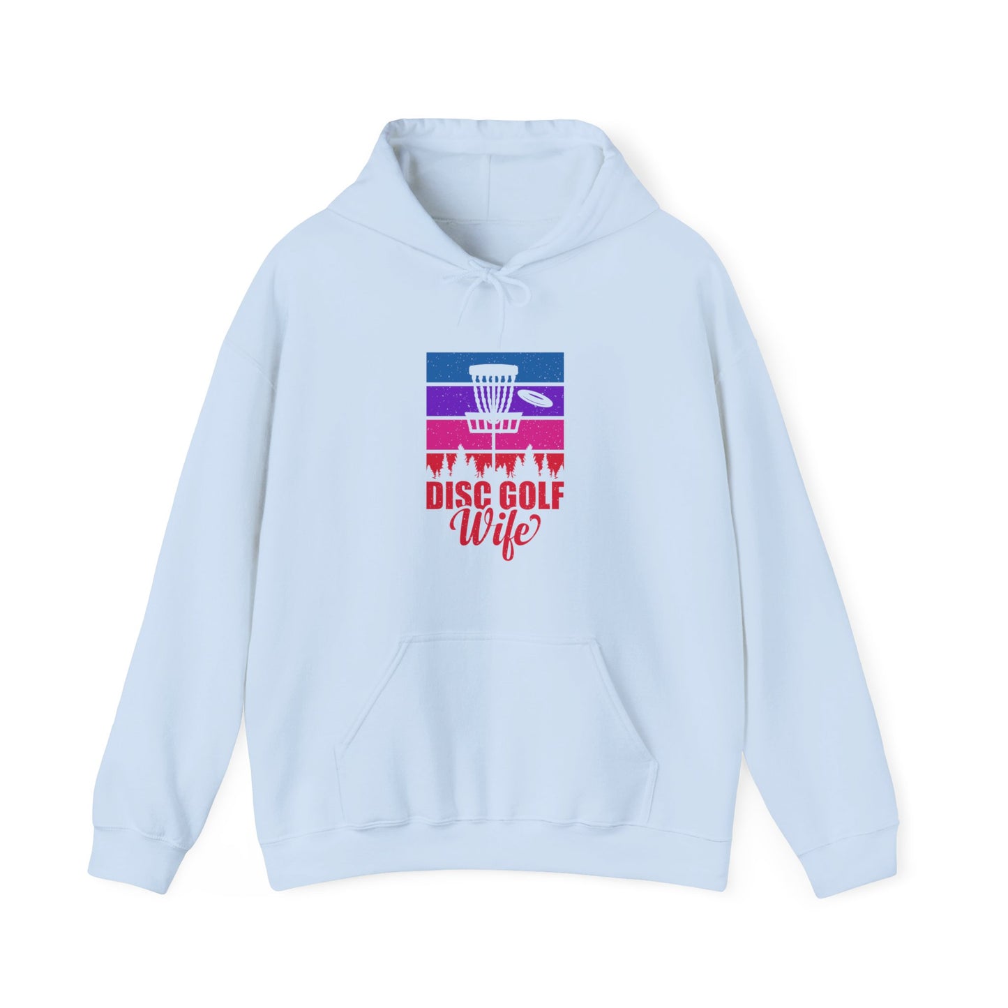 DISC GOLF WIFE Unisex Heavy Blend™ Hooded Sweatshirt