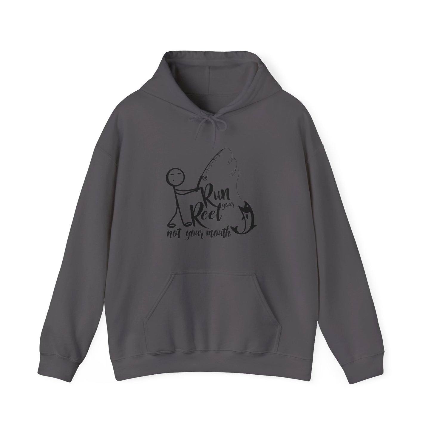 Copy of RUN YOUR REEL - 8 Unisex Heavy Blend™ Hooded Sweatshirt