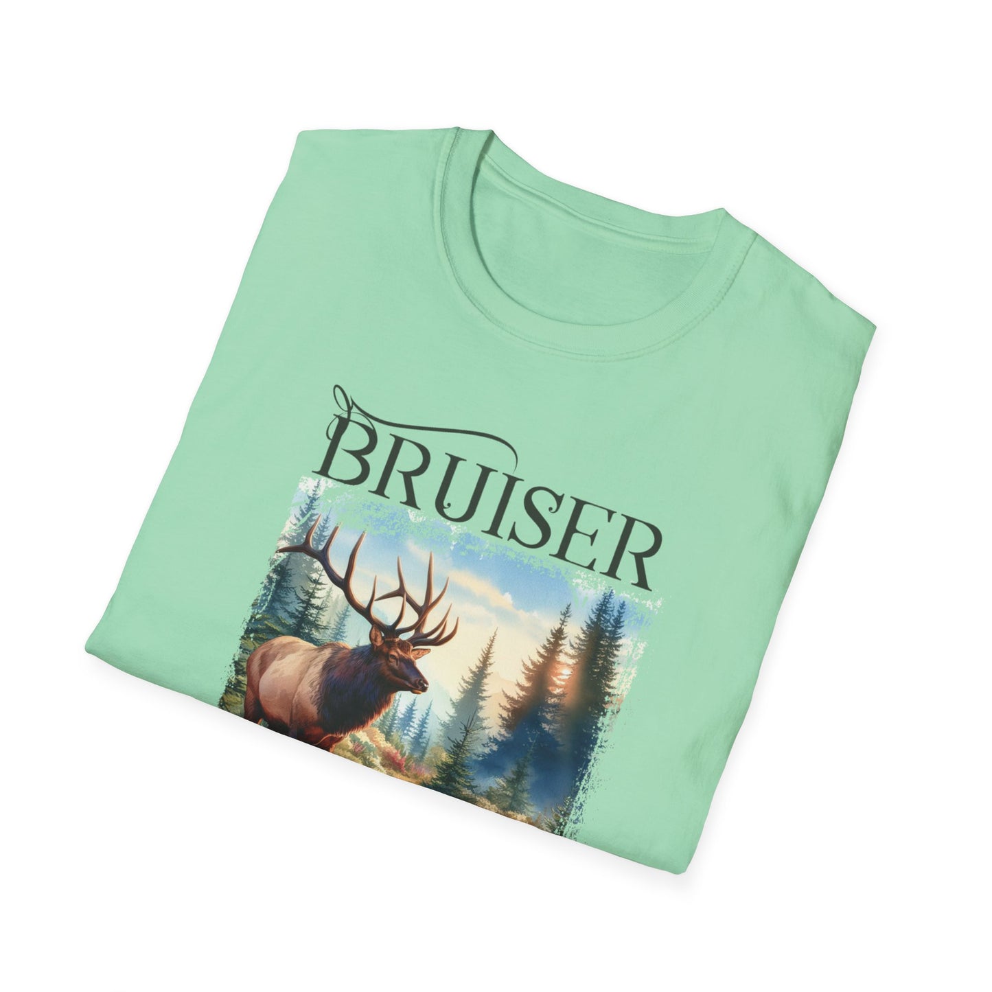 3 Bruiser - Whidbey Island Elk - Unisex Softstyle T-Shirt