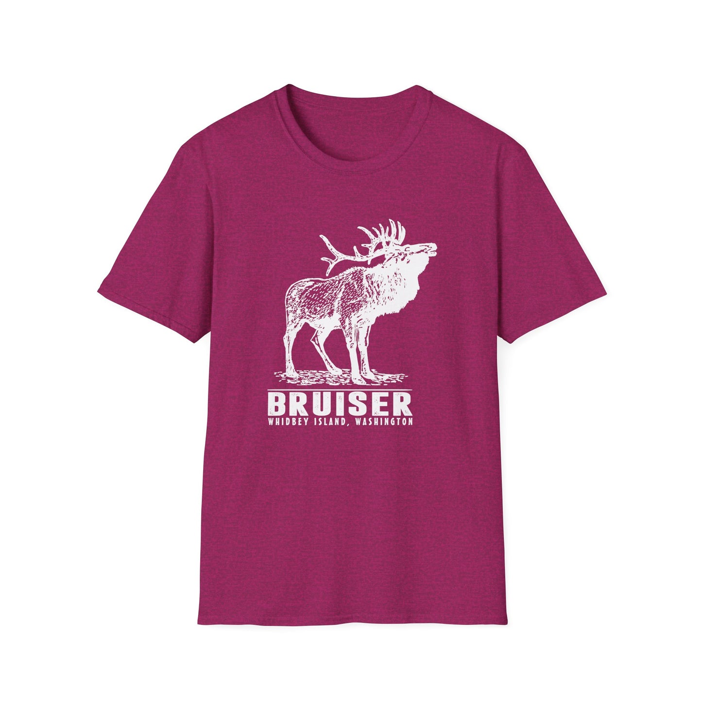 7 Bruiser - Whidbey Island Elk - Unisex Softstyle T-Shirt