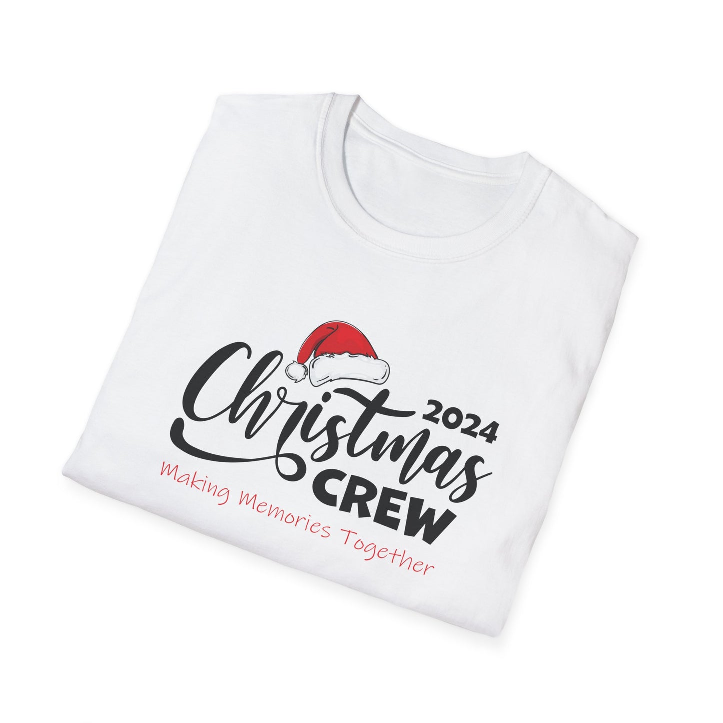 CHRISTMAS CREW 2024 Ornaments Unisex Softstyle T-Shirt