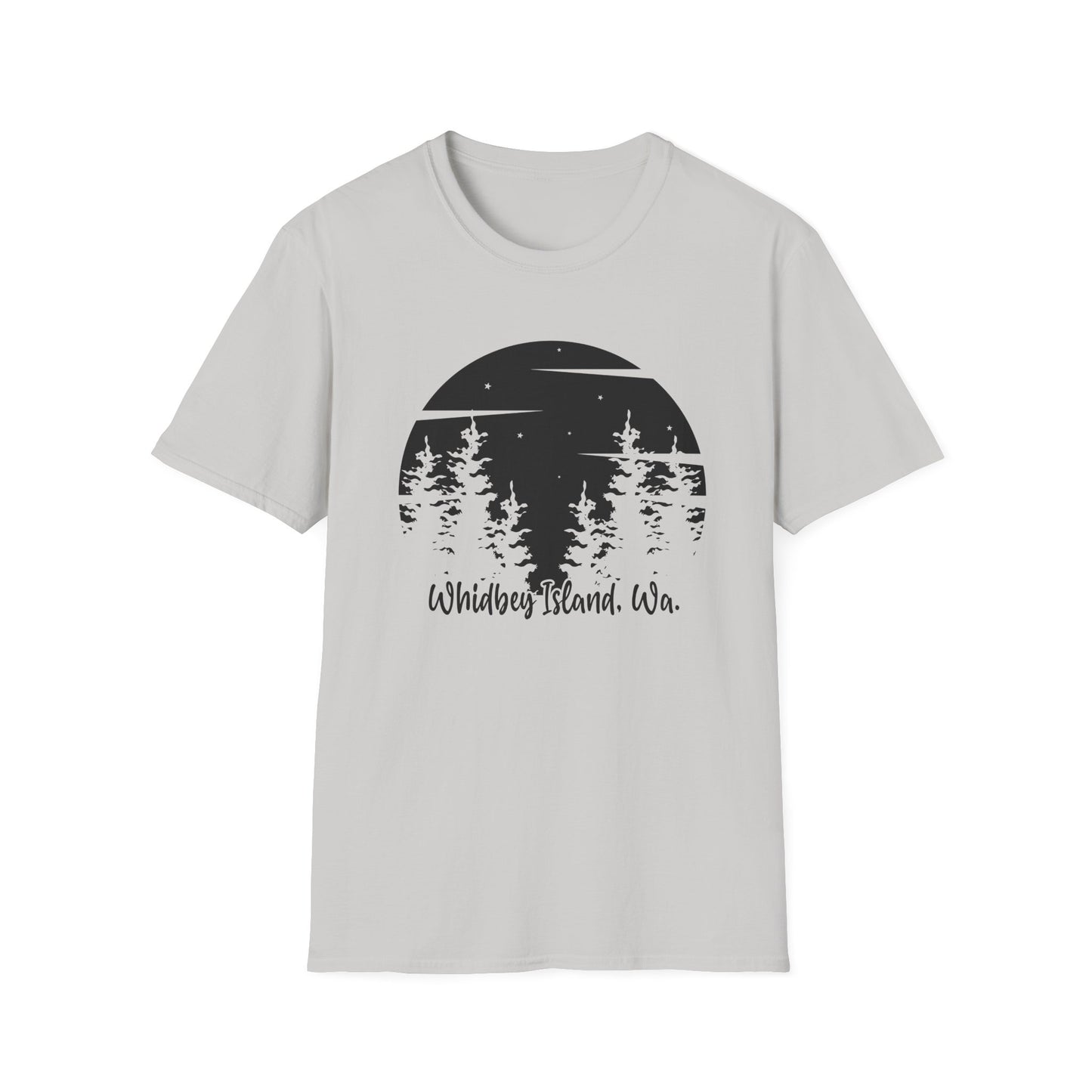 Whidbey Island Moonlight Unisex Softstyle T-Shirt