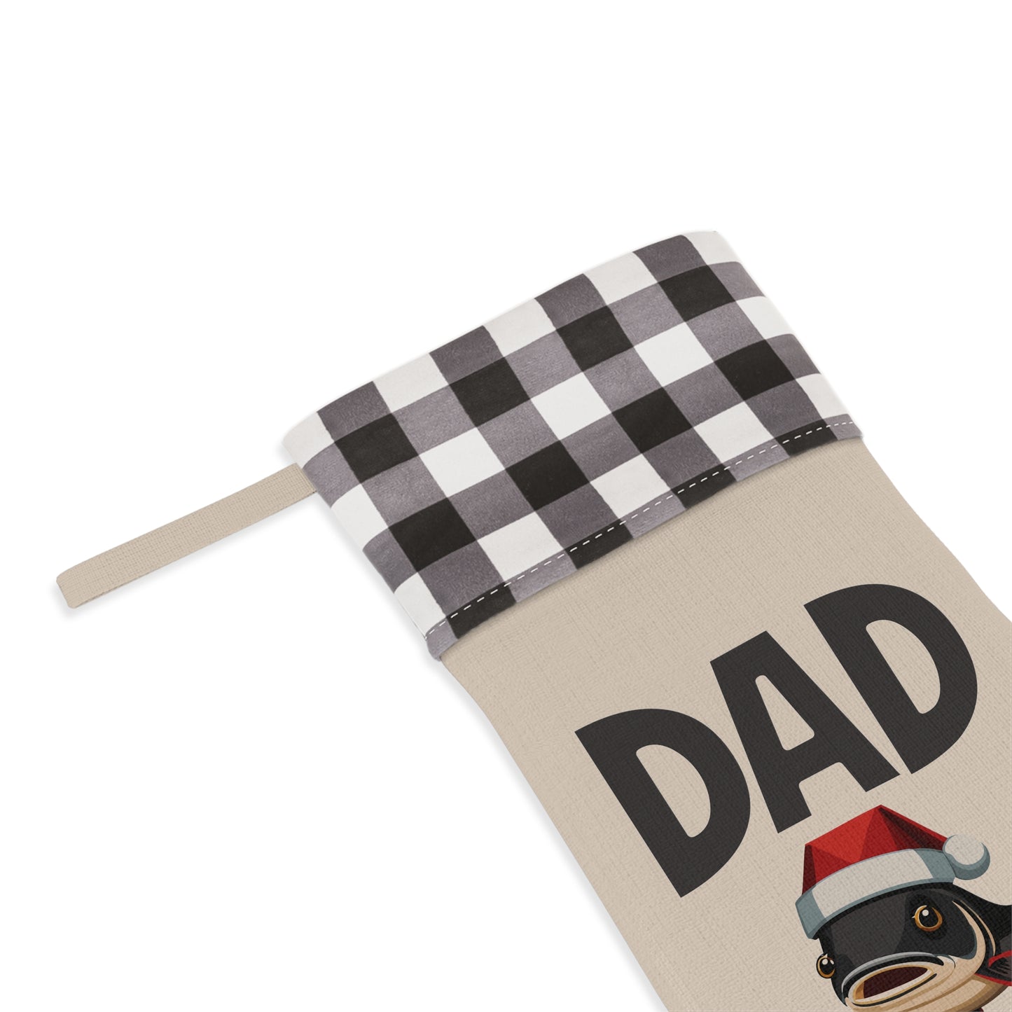 DAD FISH Christmas Stocking