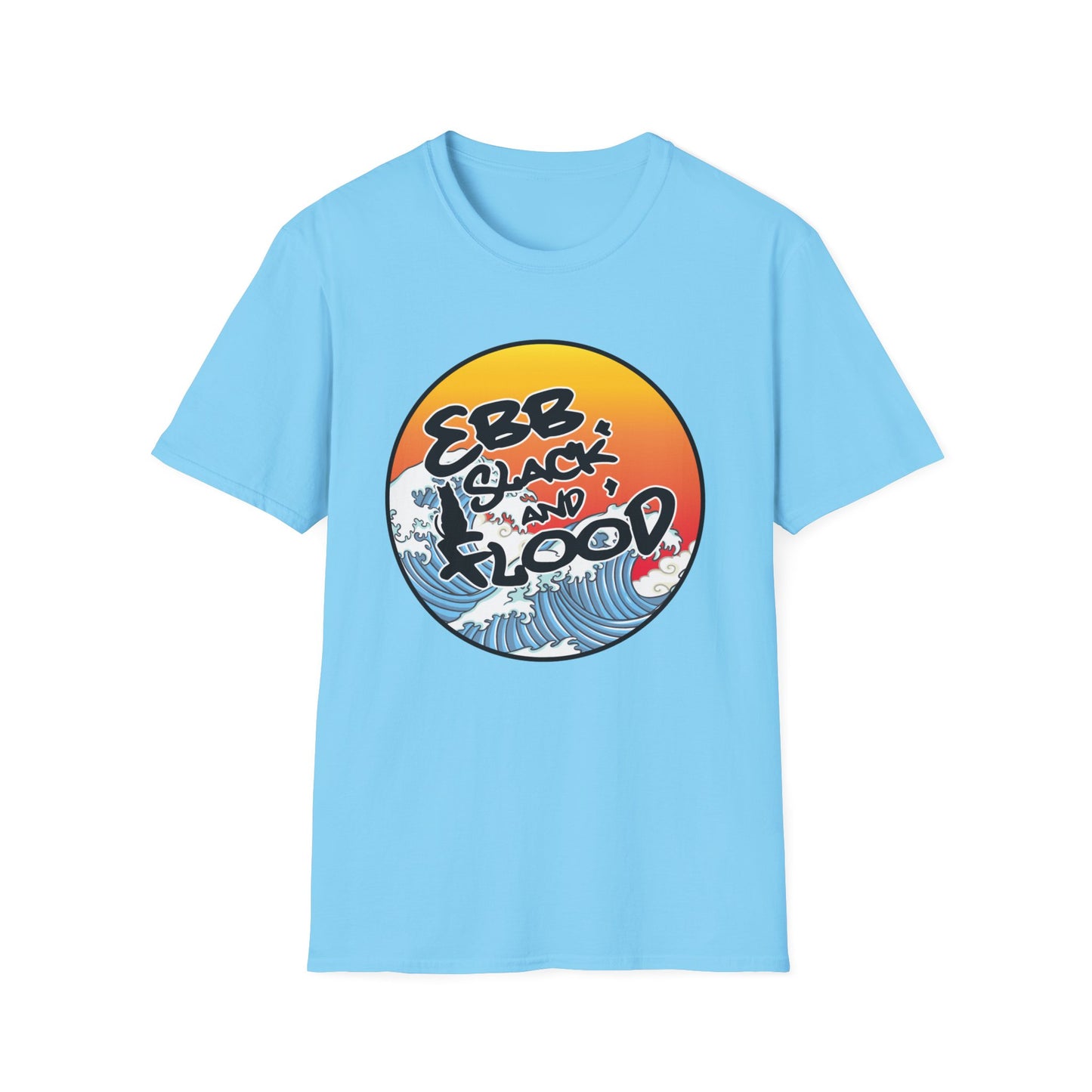 EBB SLACK FLOOD Wave Unisex Softstyle T-Shirt