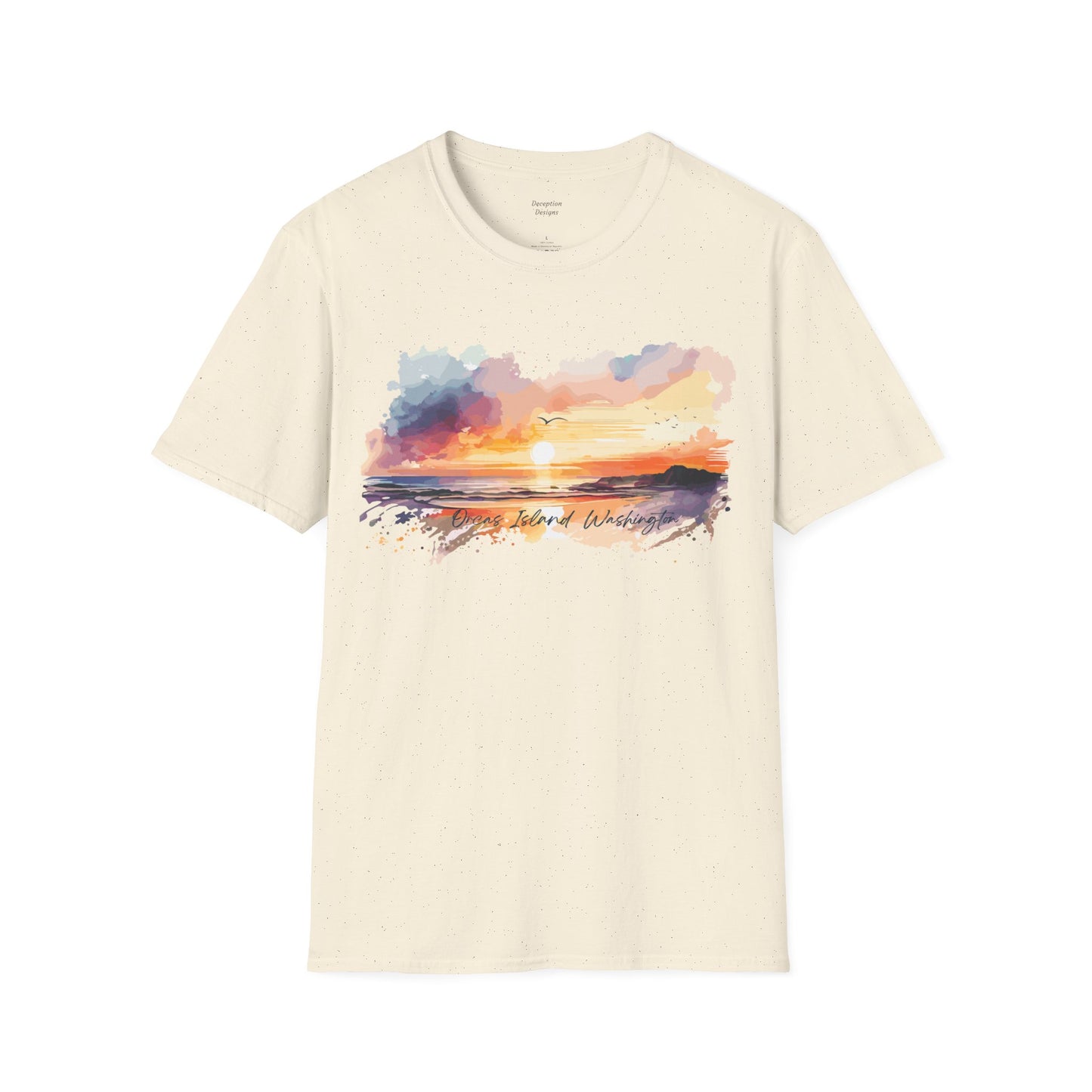 ORCAS ISLAND - Beach View Island Vibes Unisex Softstyle T-Shirt