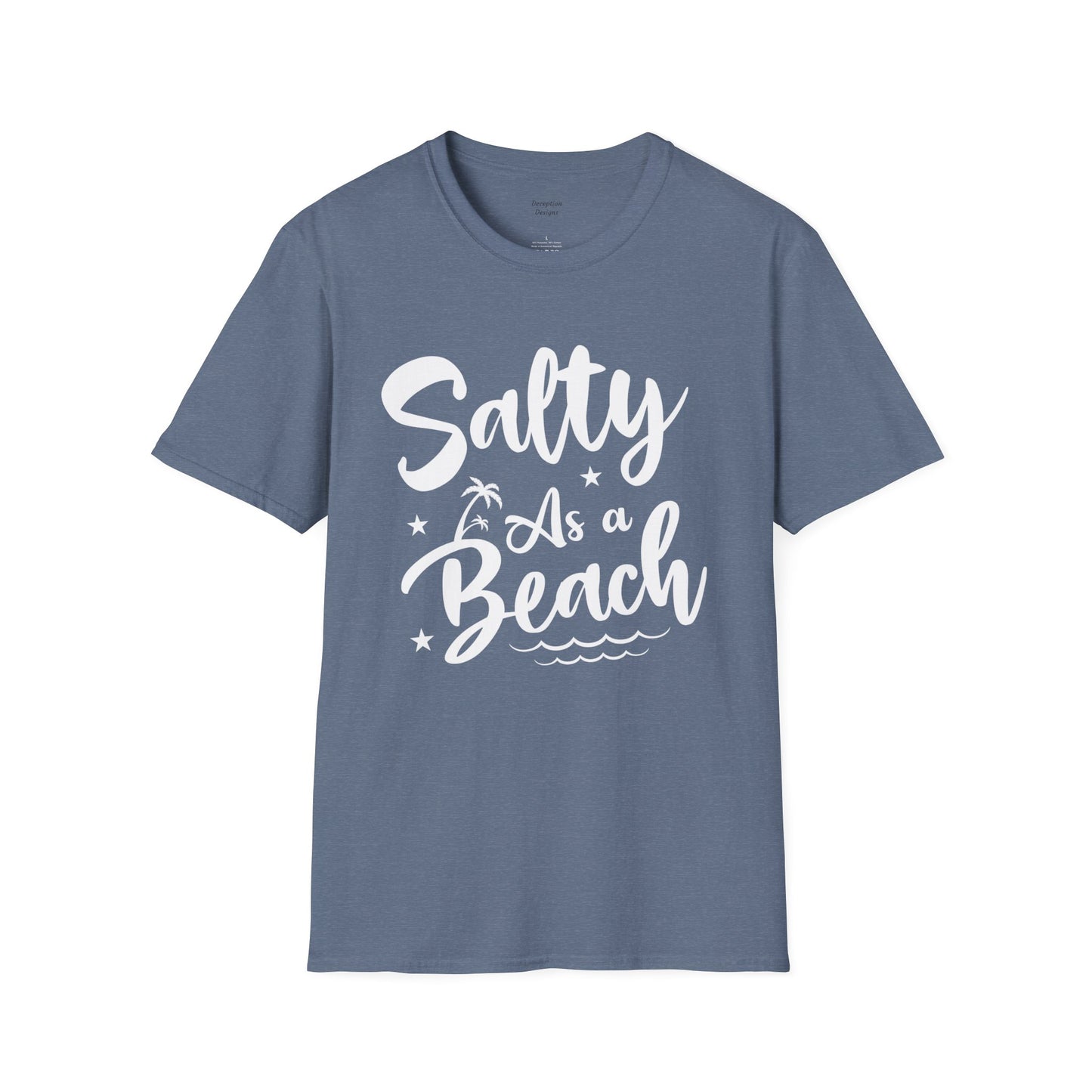 SALTY AS A BEACH Unisex Softstyle T-Shirt - Bulk