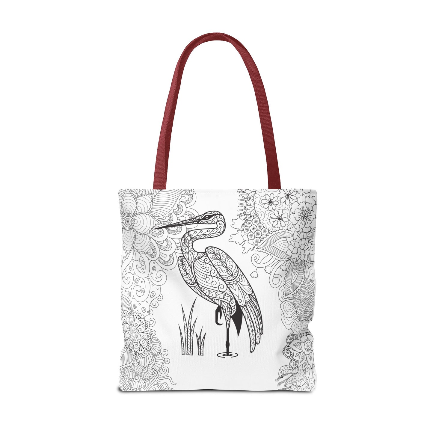 COLOR ME HERON Tote Bag