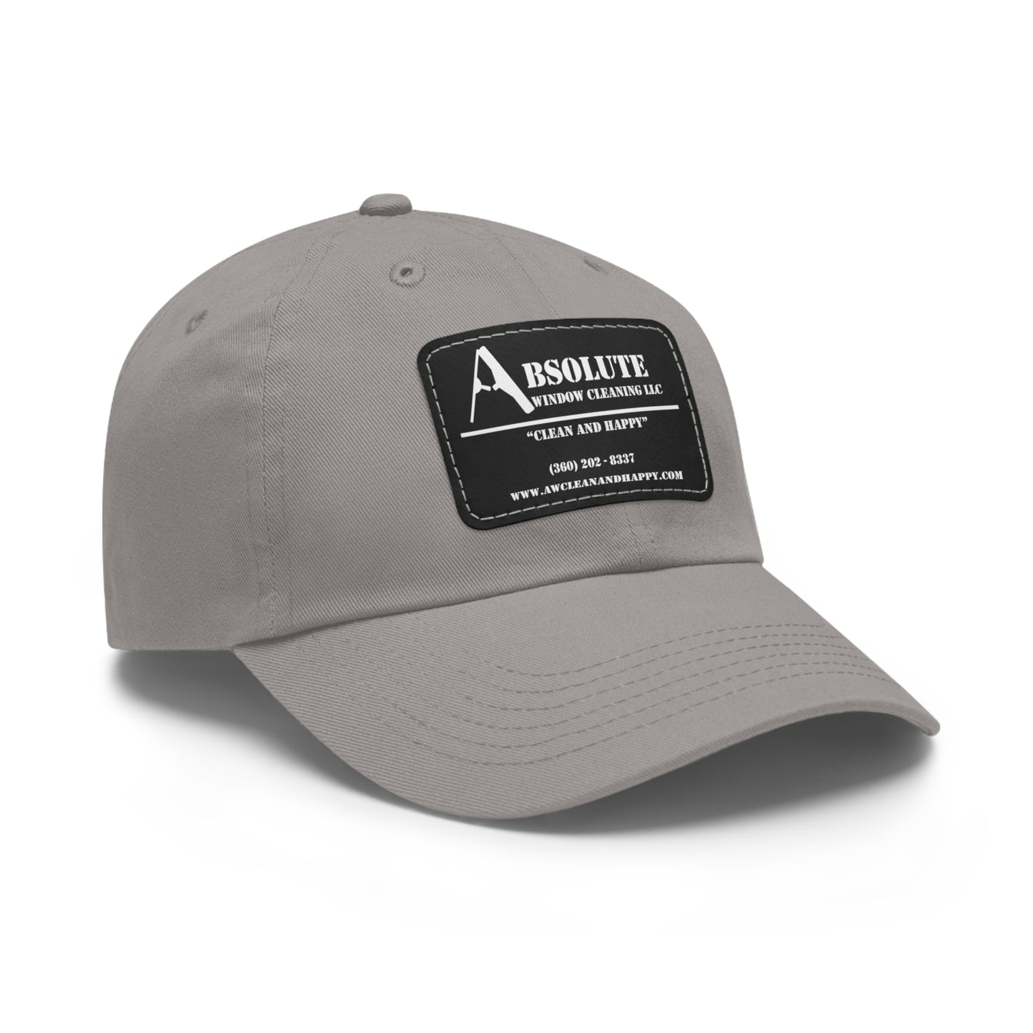 ABSOLUTE WINDOW Hat with Leather Patch