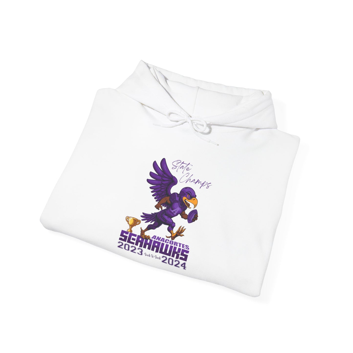 ANACORTES SEAHAWKS CHAMP Unisex Heavy Blend™ Hooded Sweatshirt