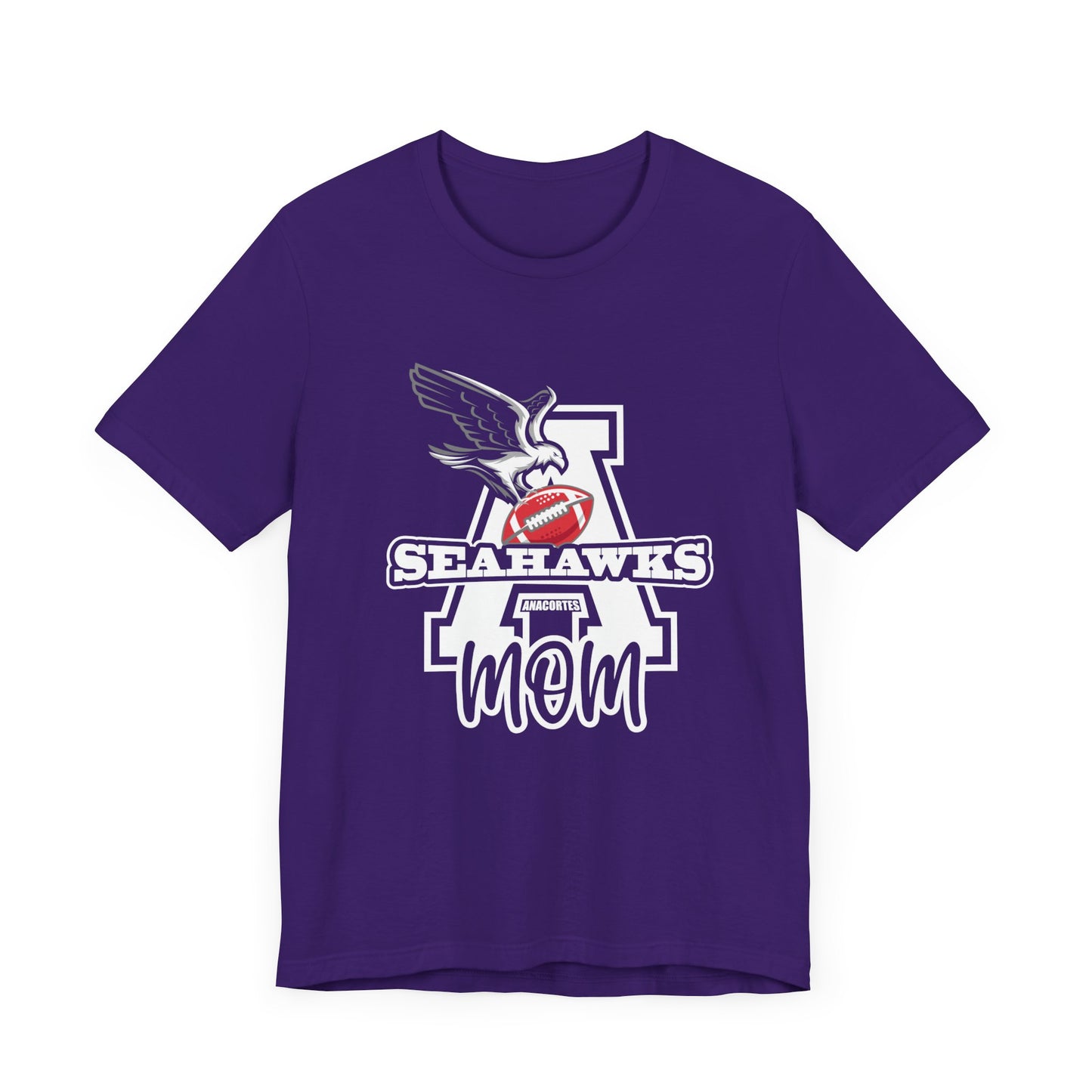 ANACORTES SEAHAWKS MOM Unisex Jersey Short Sleeve Tee
