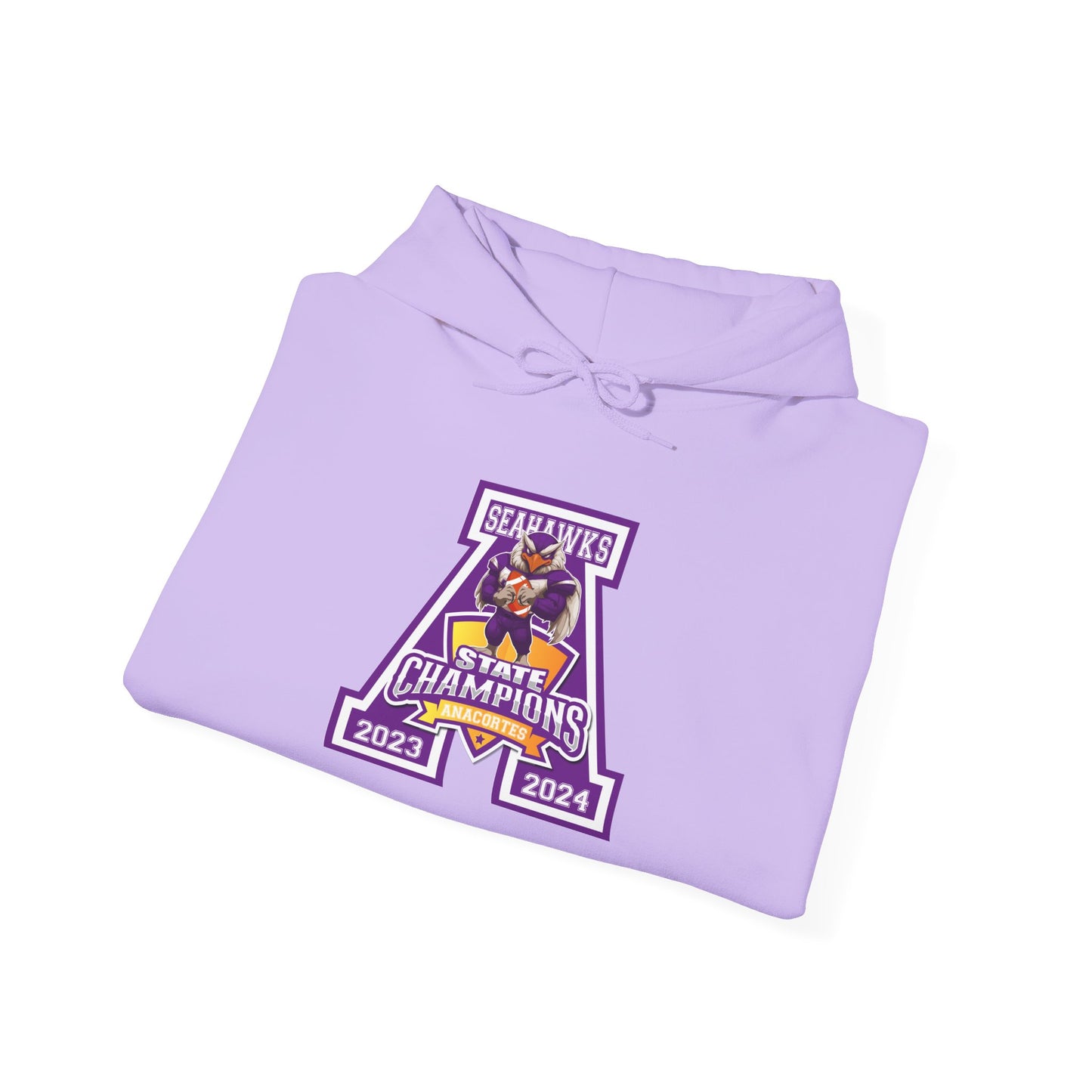 A ANACORTES SEAHAWKS STATE CHAMP Unisex Heavy Blend™ Hooded Sweatshirt