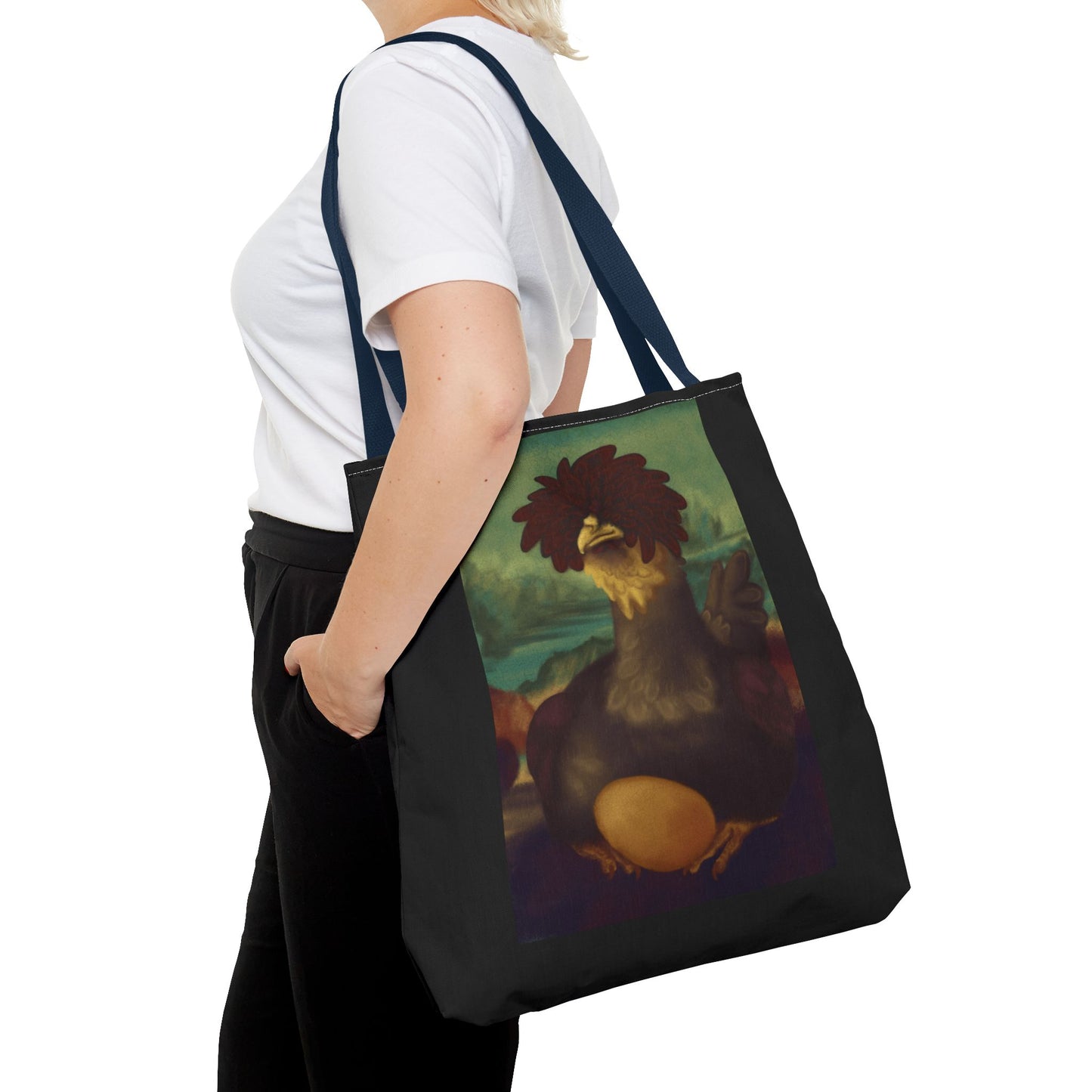 Chicken Lisa by Monues Tote Bag (AOP)
