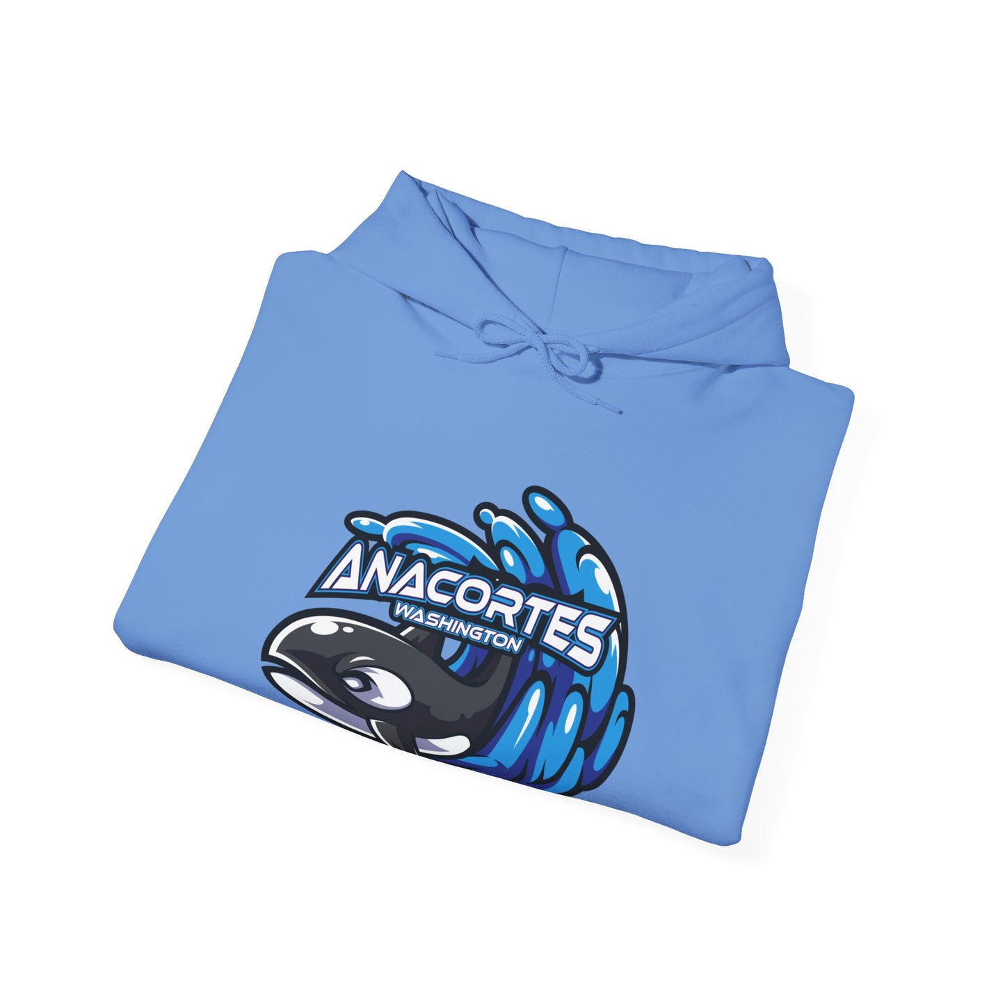 ANACORTES ORCA MASCOT Unisex Heavy Blend™ Hooded Sweatshirt