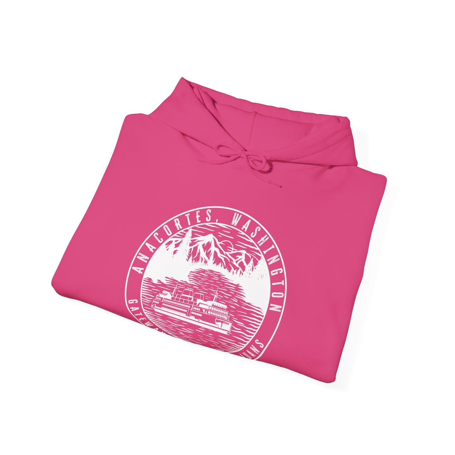 Anacortes Gateway Ferry Unisex Heavy Blend™ Hooded Sweatshirt