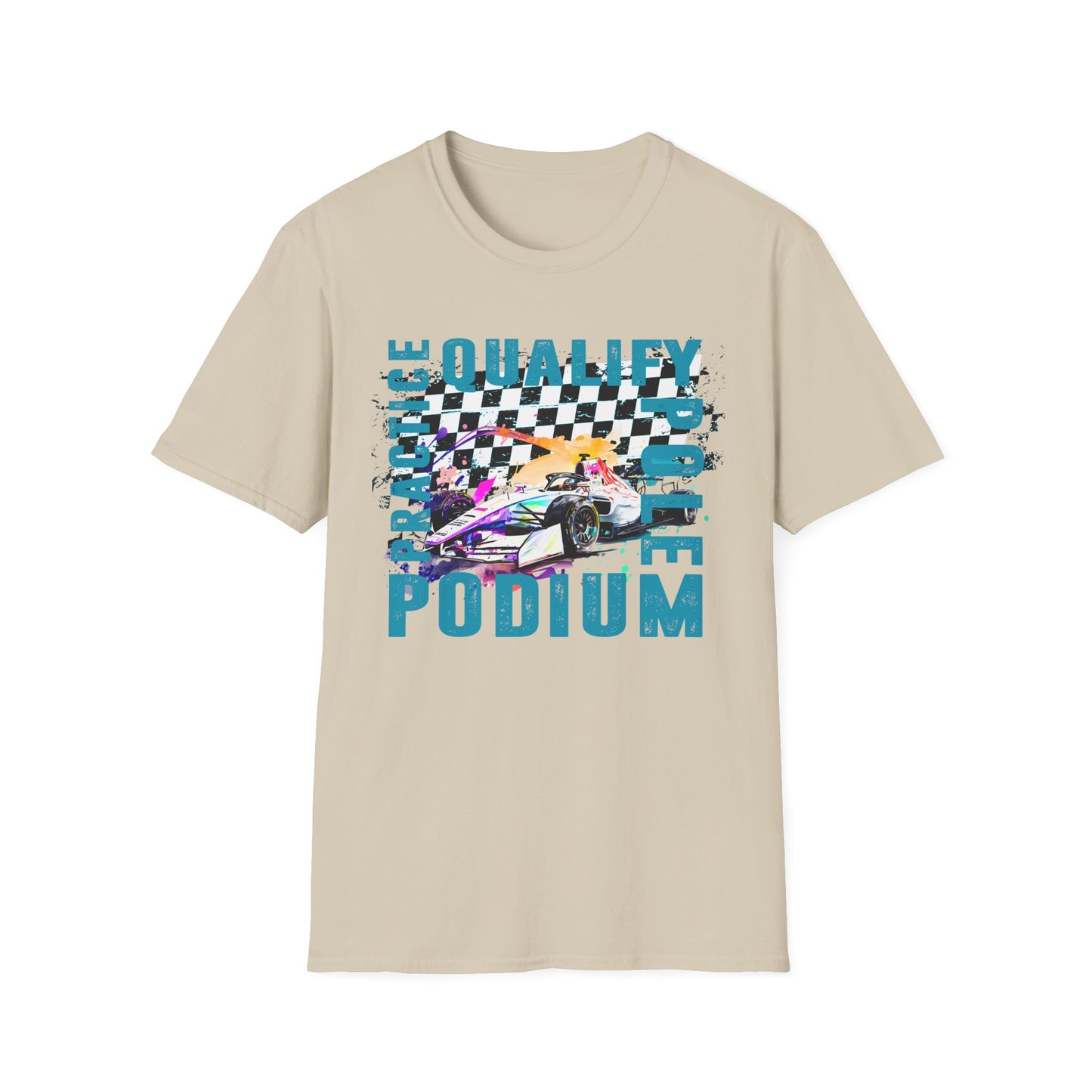 RACE DAY F1 Unisex Softstyle T-Shirt