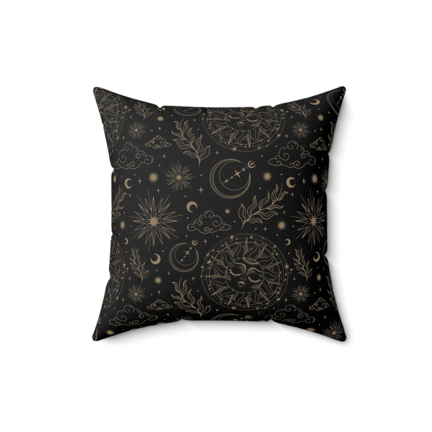 CELESTIAL Faux Suede Square Pillow
