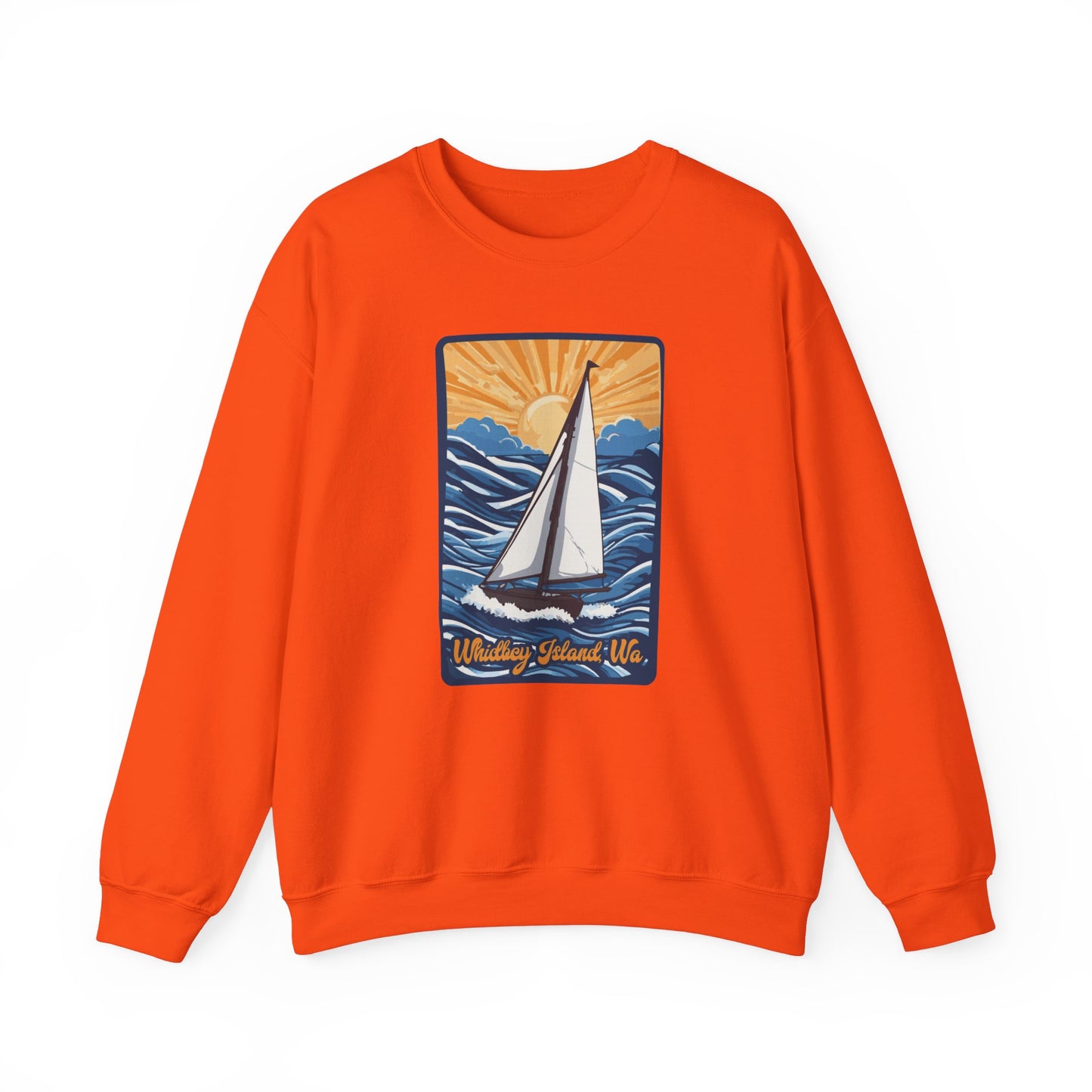 WHIDBEY ISLAND WA Unisex Heavy Blend™ Crewneck Sweatshirt