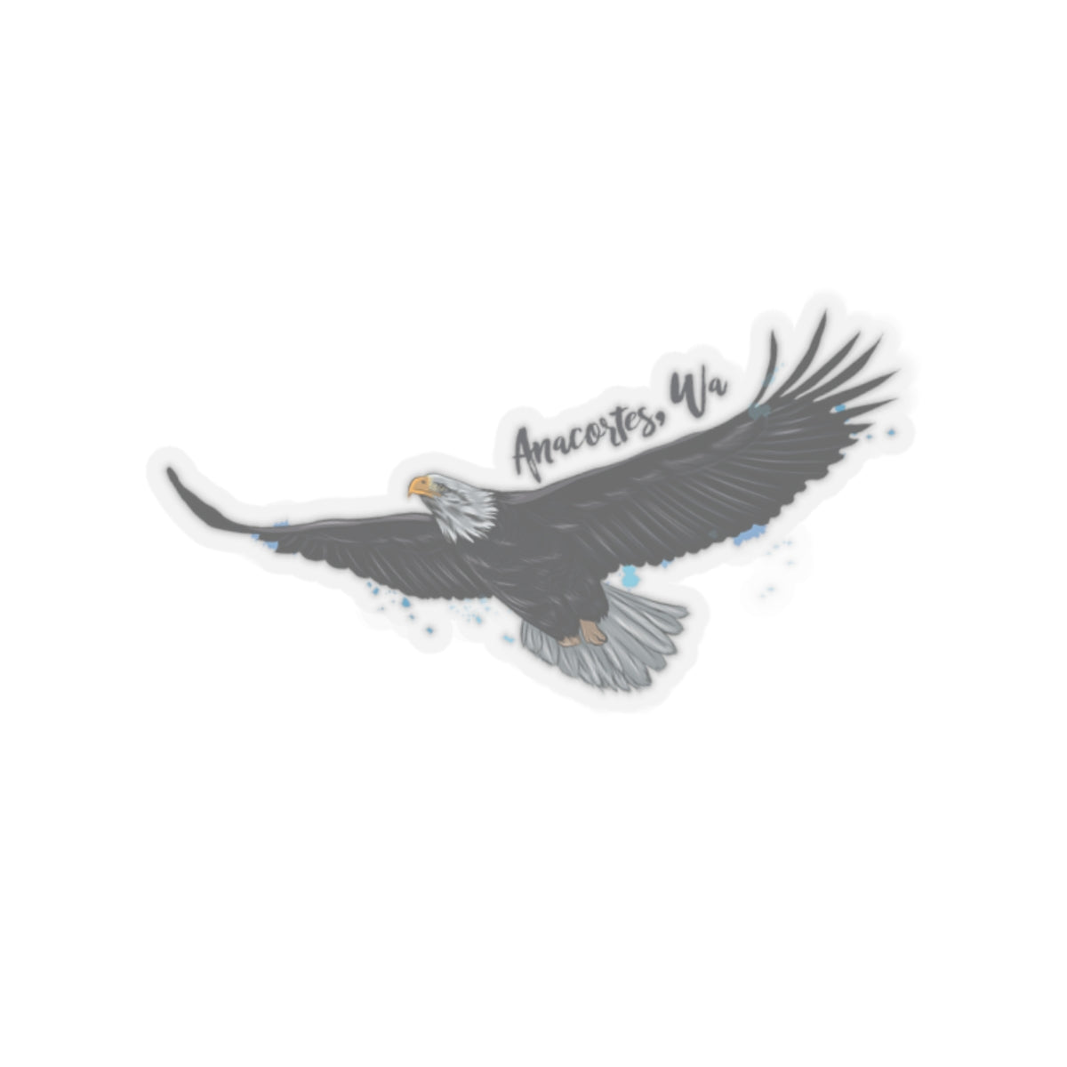 Anacortes Eagle Sticker