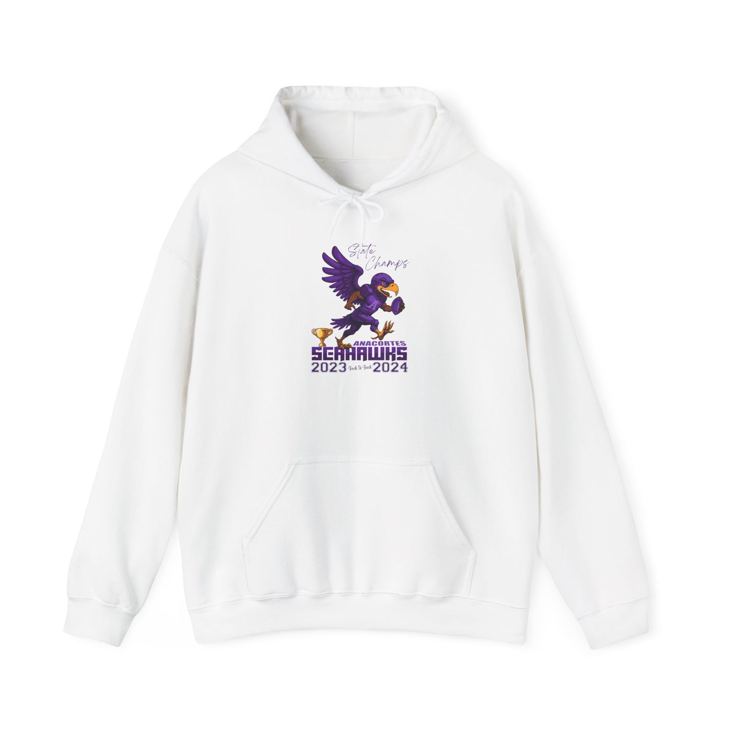 ANACORTES SEAHAWKS CHAMP Unisex Heavy Blend™ Hooded Sweatshirt