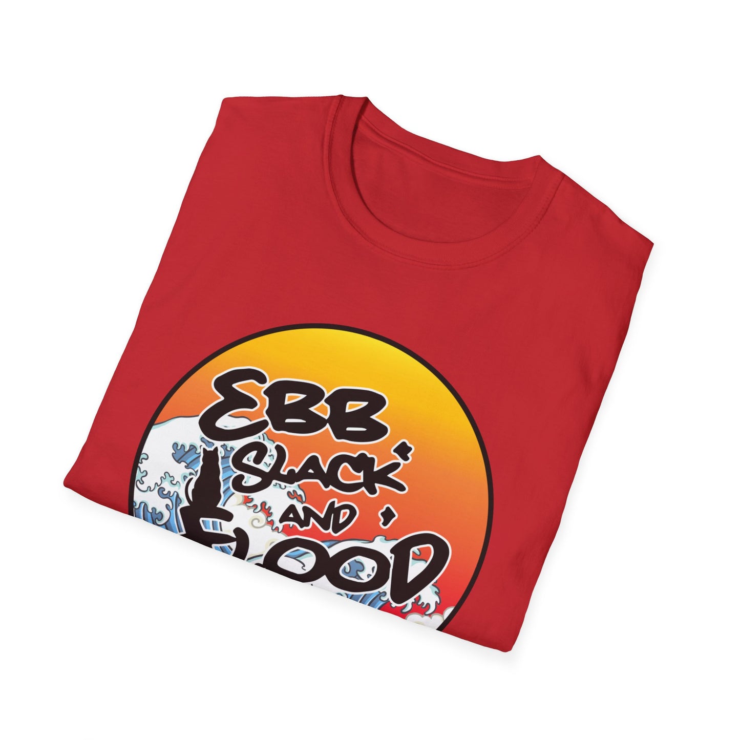 EBB SLACK FLOOD Wave Unisex Softstyle T-Shirt