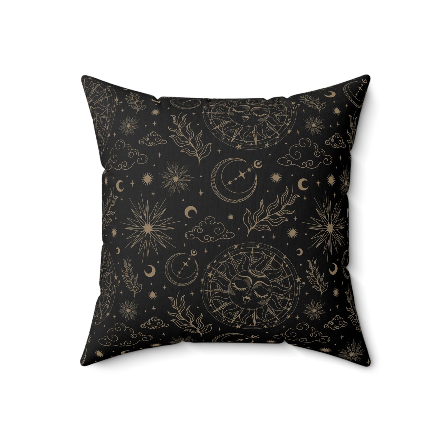 CELESTIAL Faux Suede Square Pillow