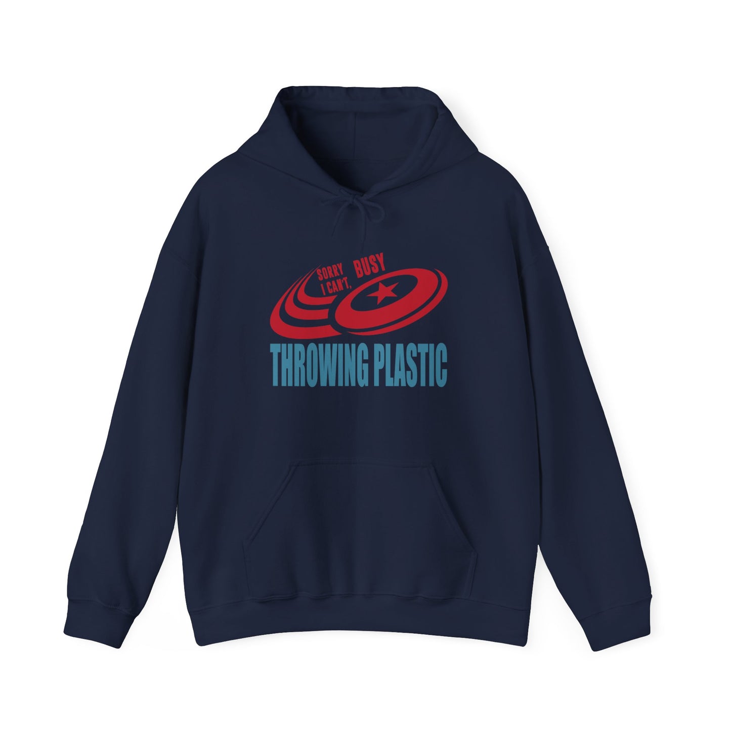 CANT..THROWING PLASTIC Unisex Heavy Blend™ Hooded Sweatshirt