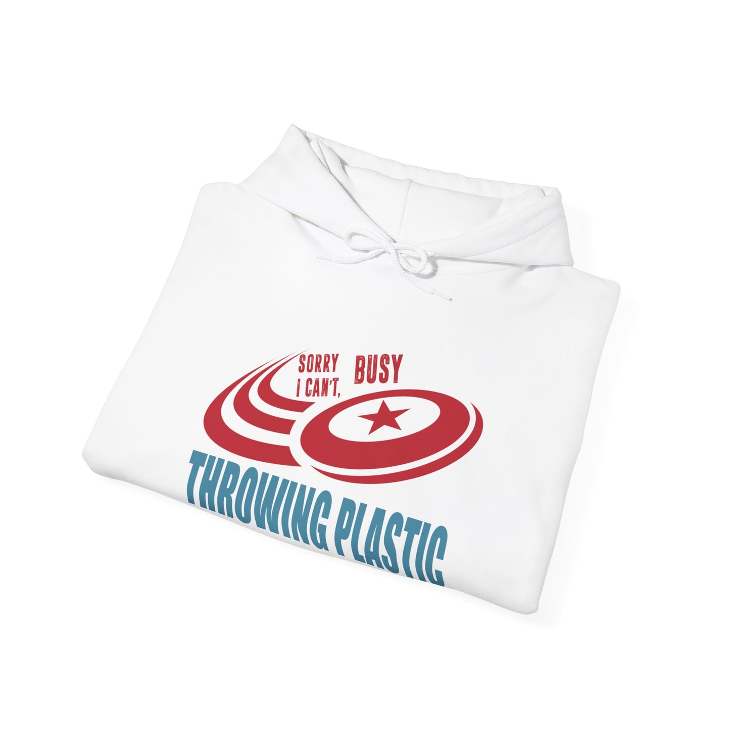 CANT..THROWING PLASTIC Unisex Heavy Blend™ Hooded Sweatshirt