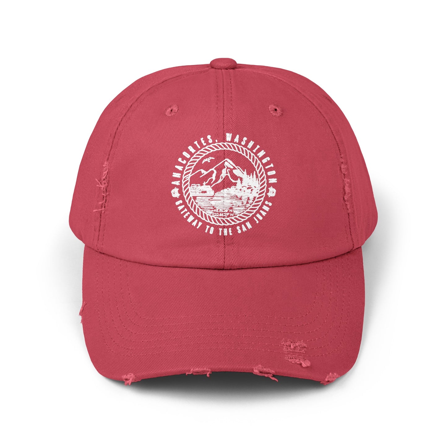 ANACORTES GATEWAY 2 Unisex Distressed Cap