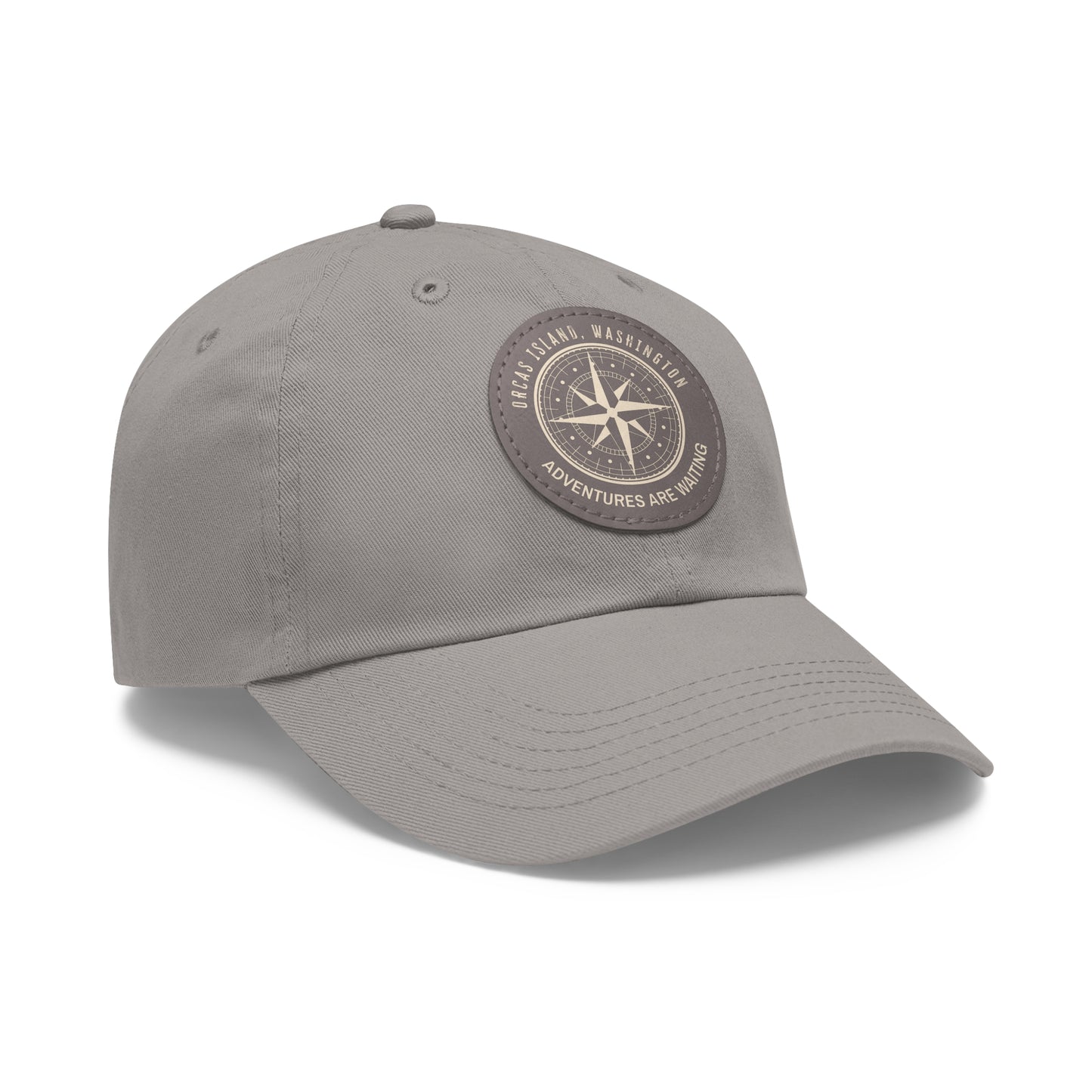 ORCAS COMPASS Hat with Leather Patch (Round)