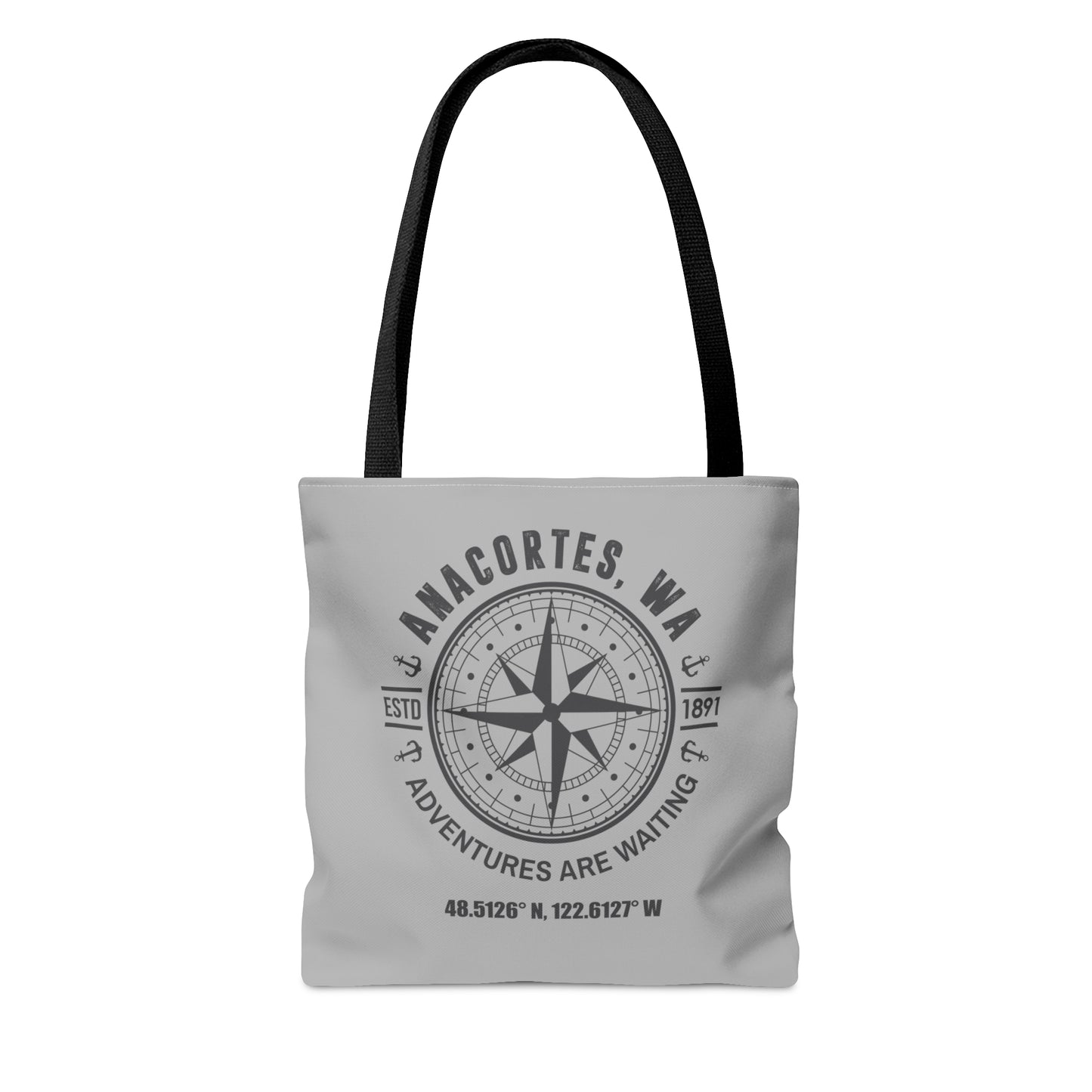 Anacortes Compass Tote Bag