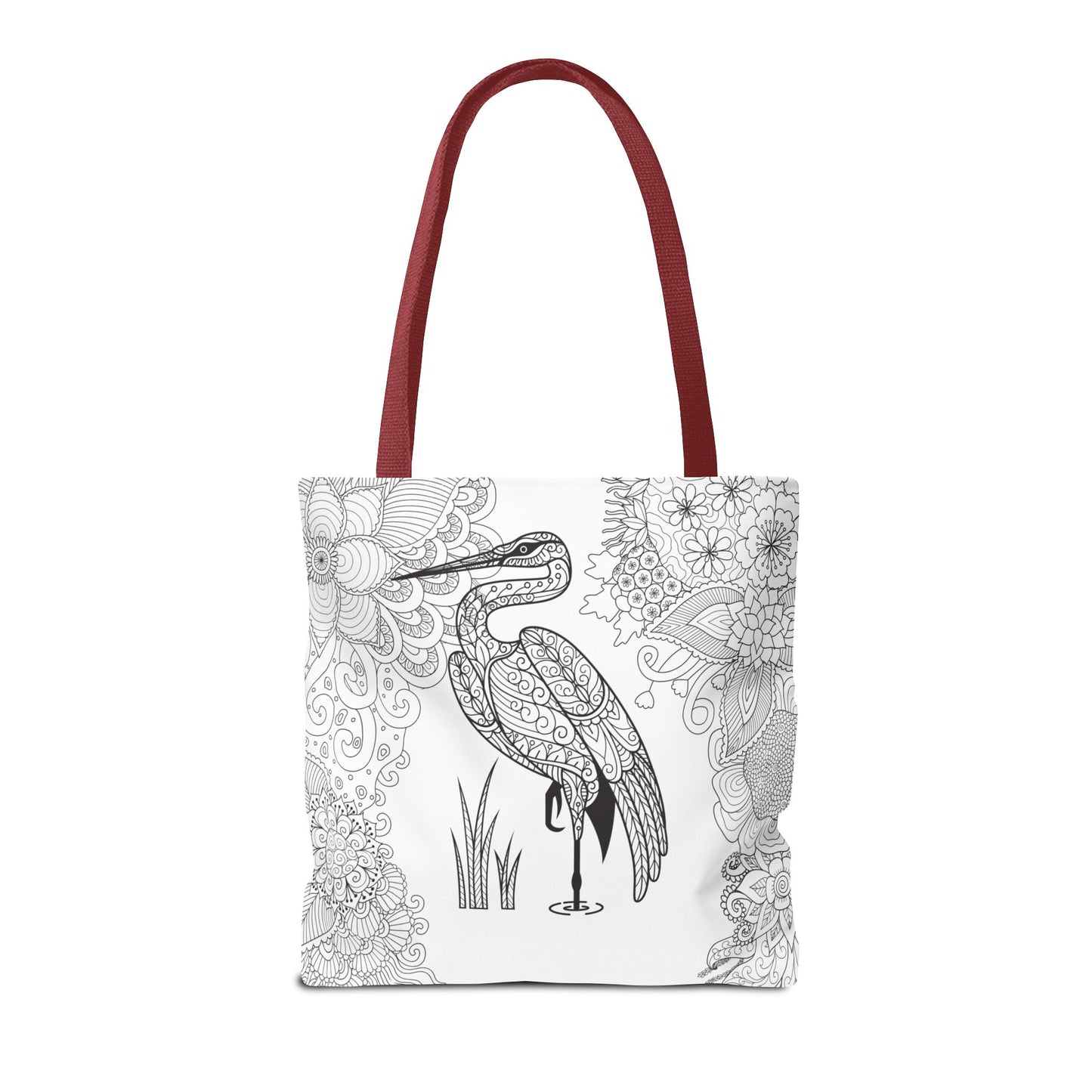 COLOR ME HERON Tote Bag