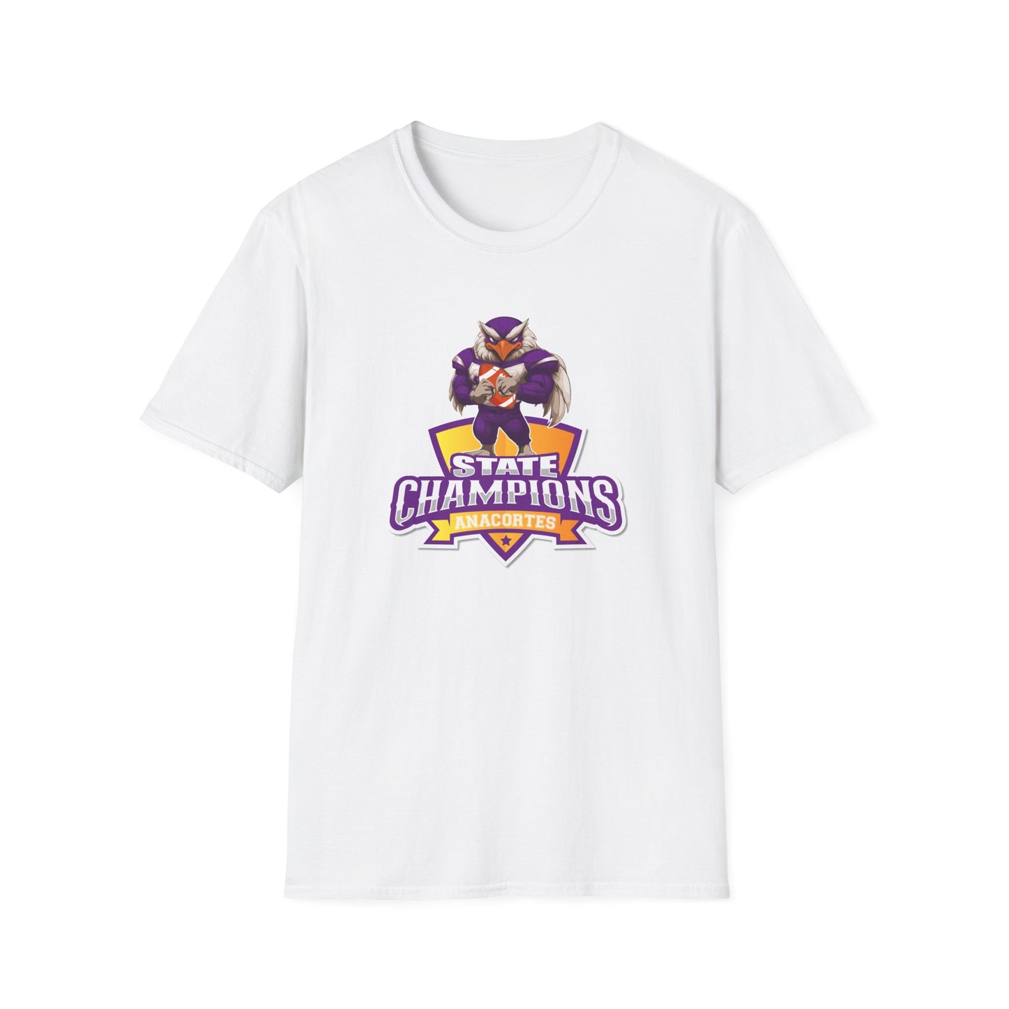 ANACORTES SEAHAWKS STATE CHAMP Unisex Softstyle T-Shirt