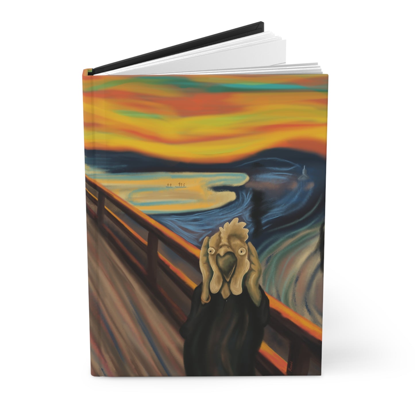 THE CLUCK BY MONUES Hardcover Journal Matte