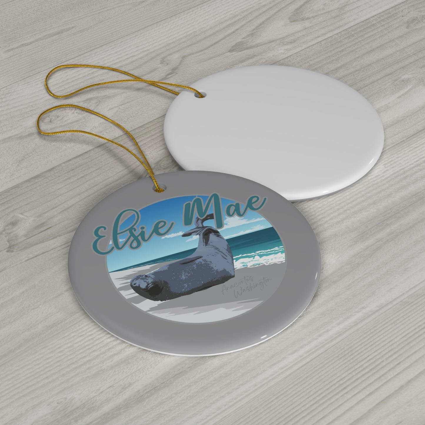 ELSIE Ceramic Ornament